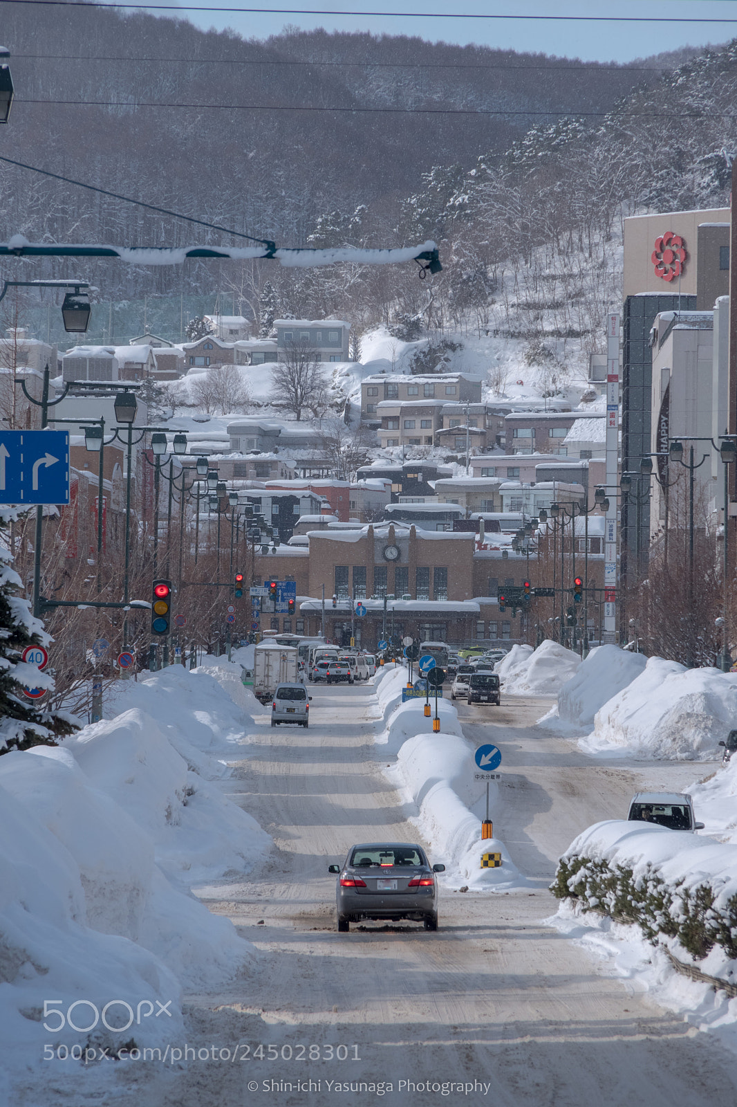 Pentax K-70 sample photo. Winter street photography