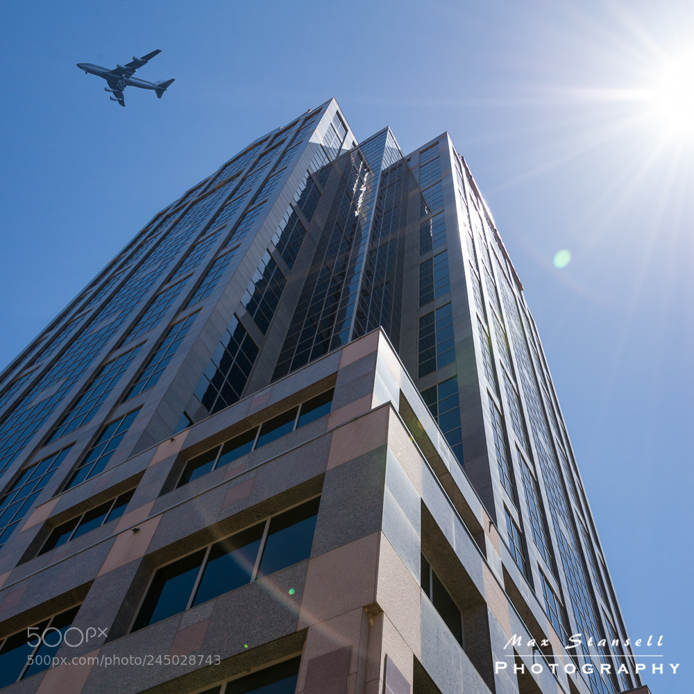 Nikon D800 sample photo. Wells fargo bldg raleigh photography