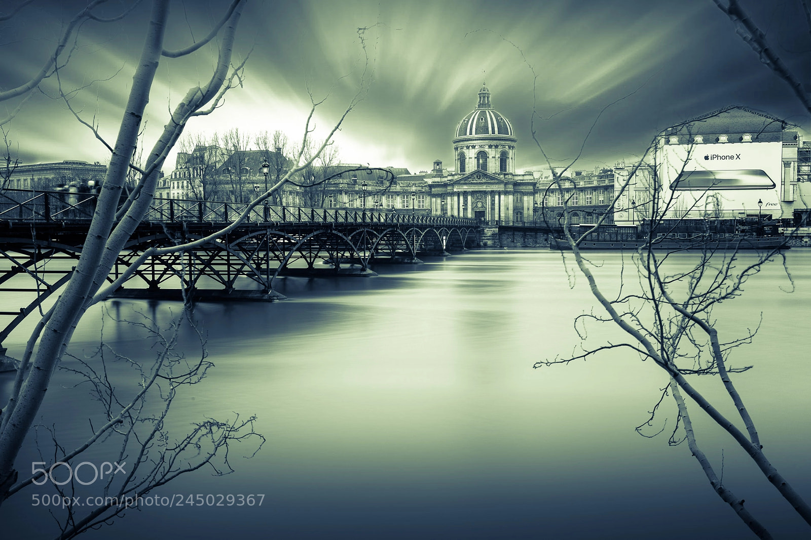 Canon EOS 6D sample photo. Pont des arts with photography