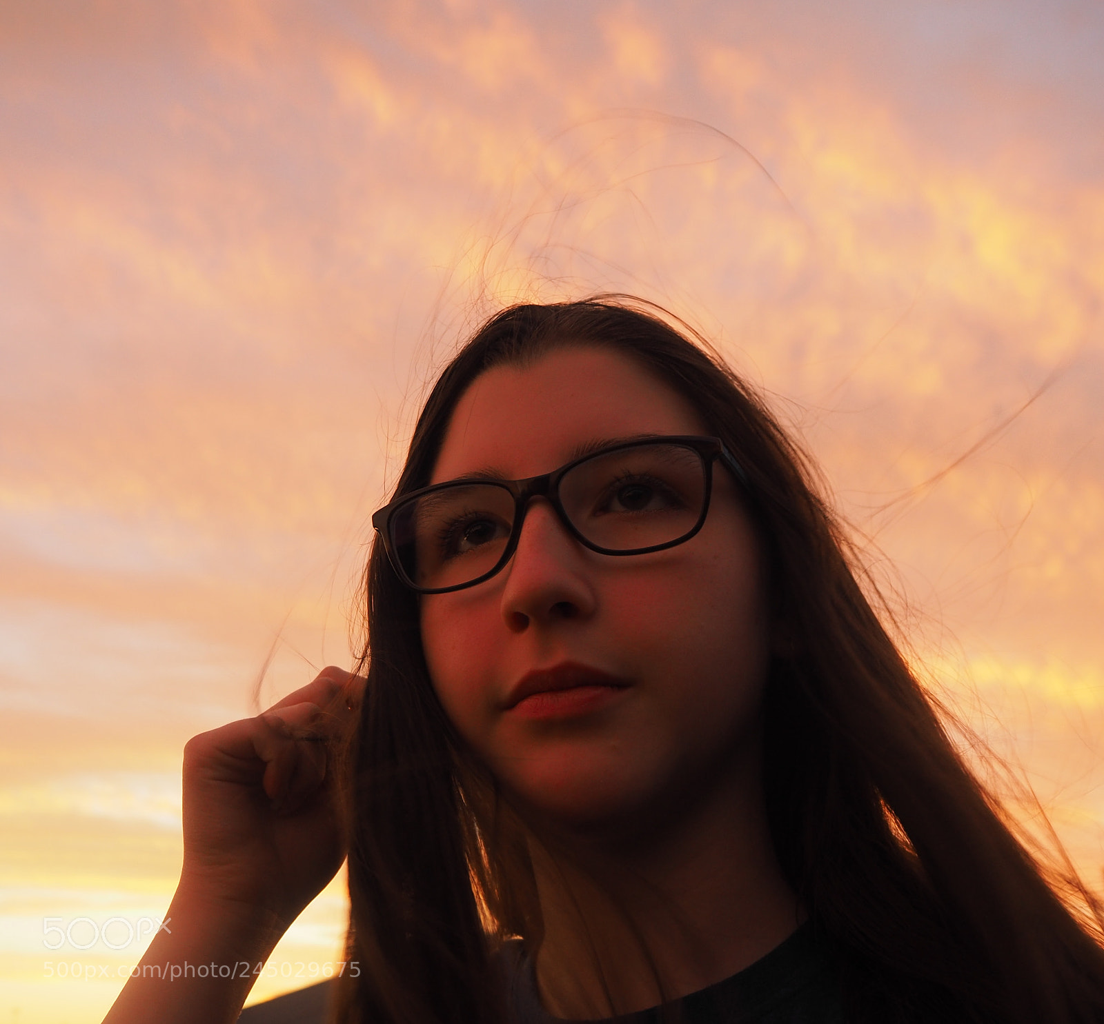 Olympus OM-D E-M10 II sample photo. Golden sky photography