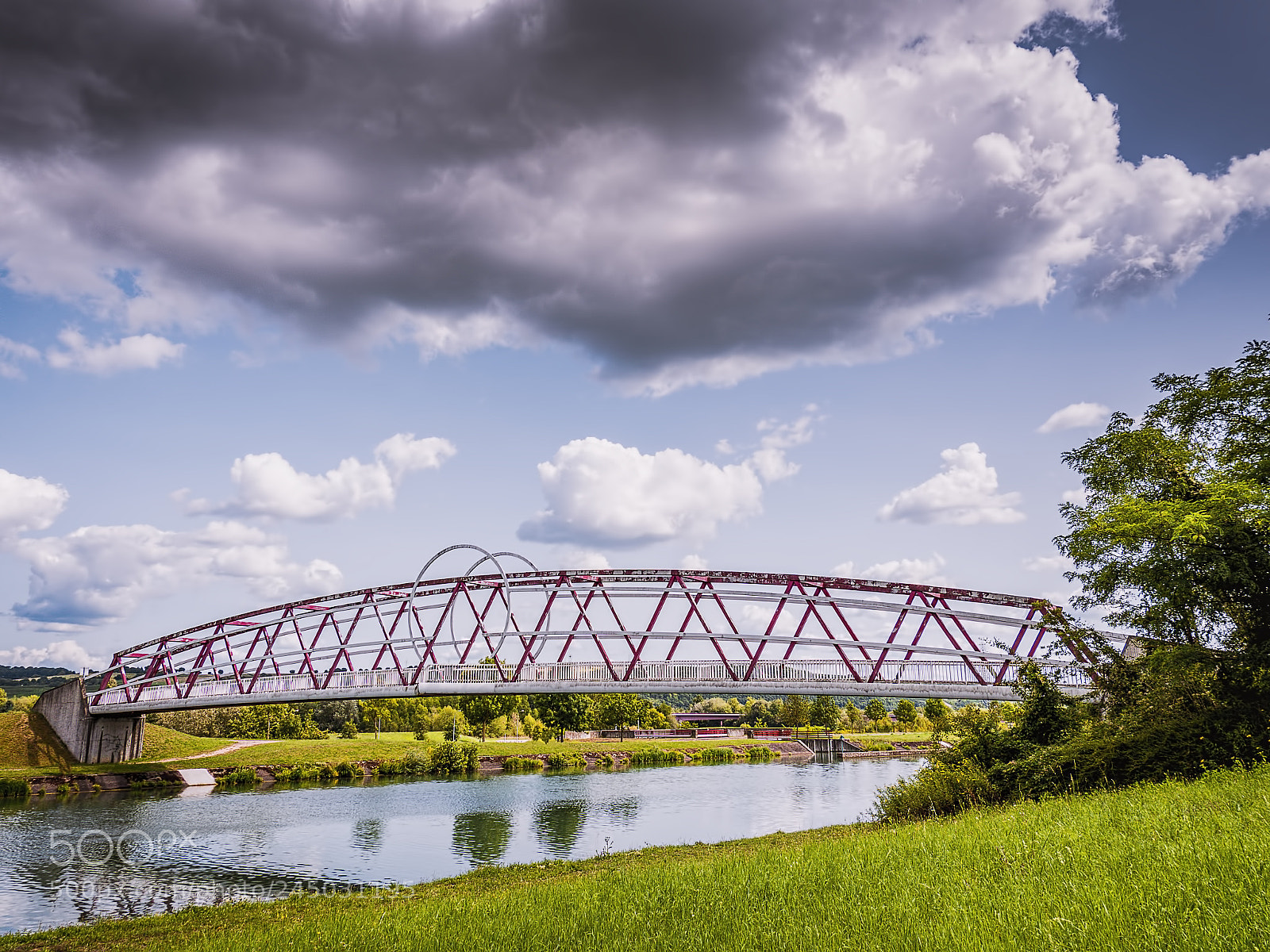 Panasonic Lumix DMC-GX8 sample photo. Bridge over canal photography