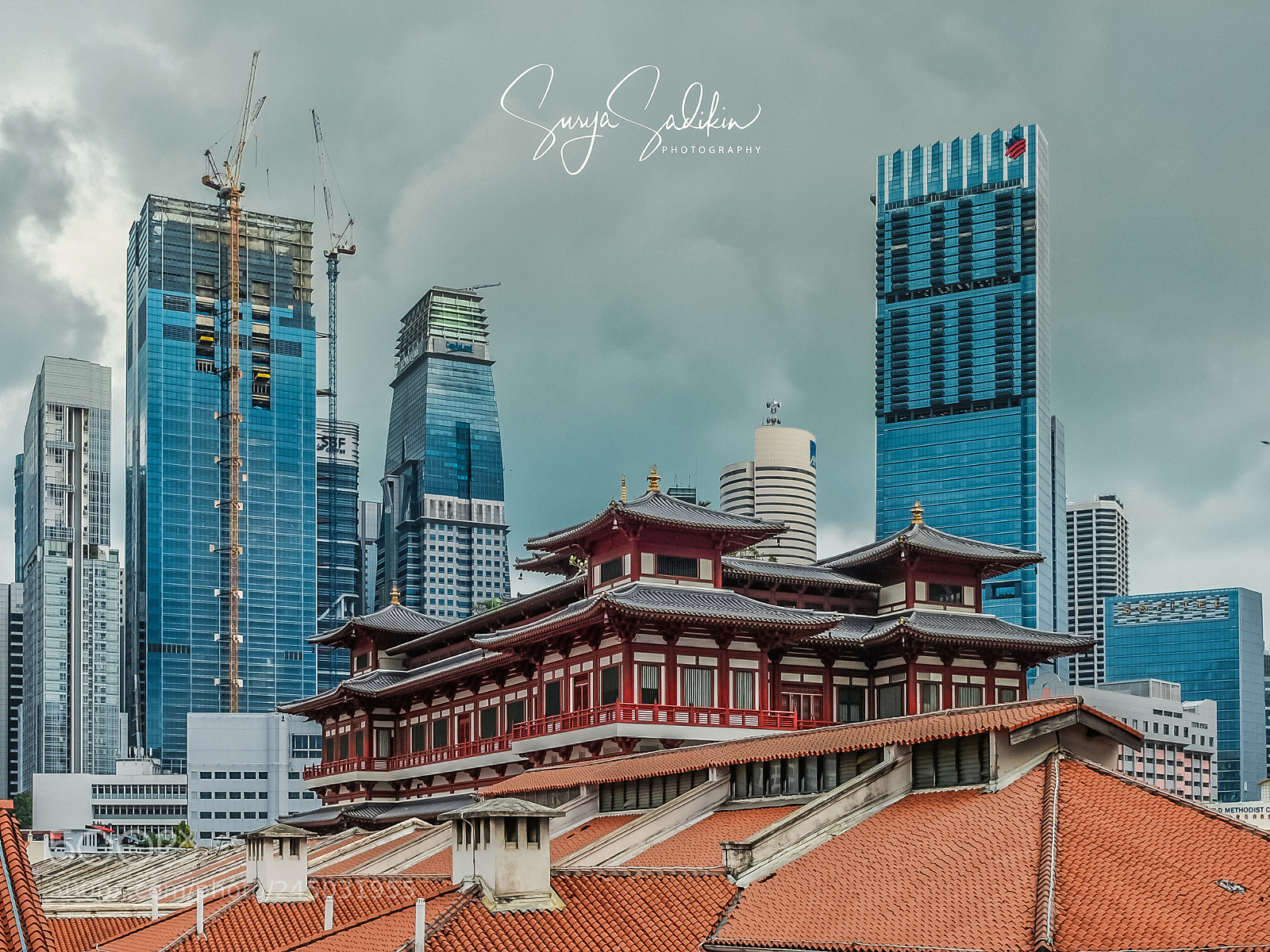 Fujifilm X70 sample photo. Buddha relic temple in photography