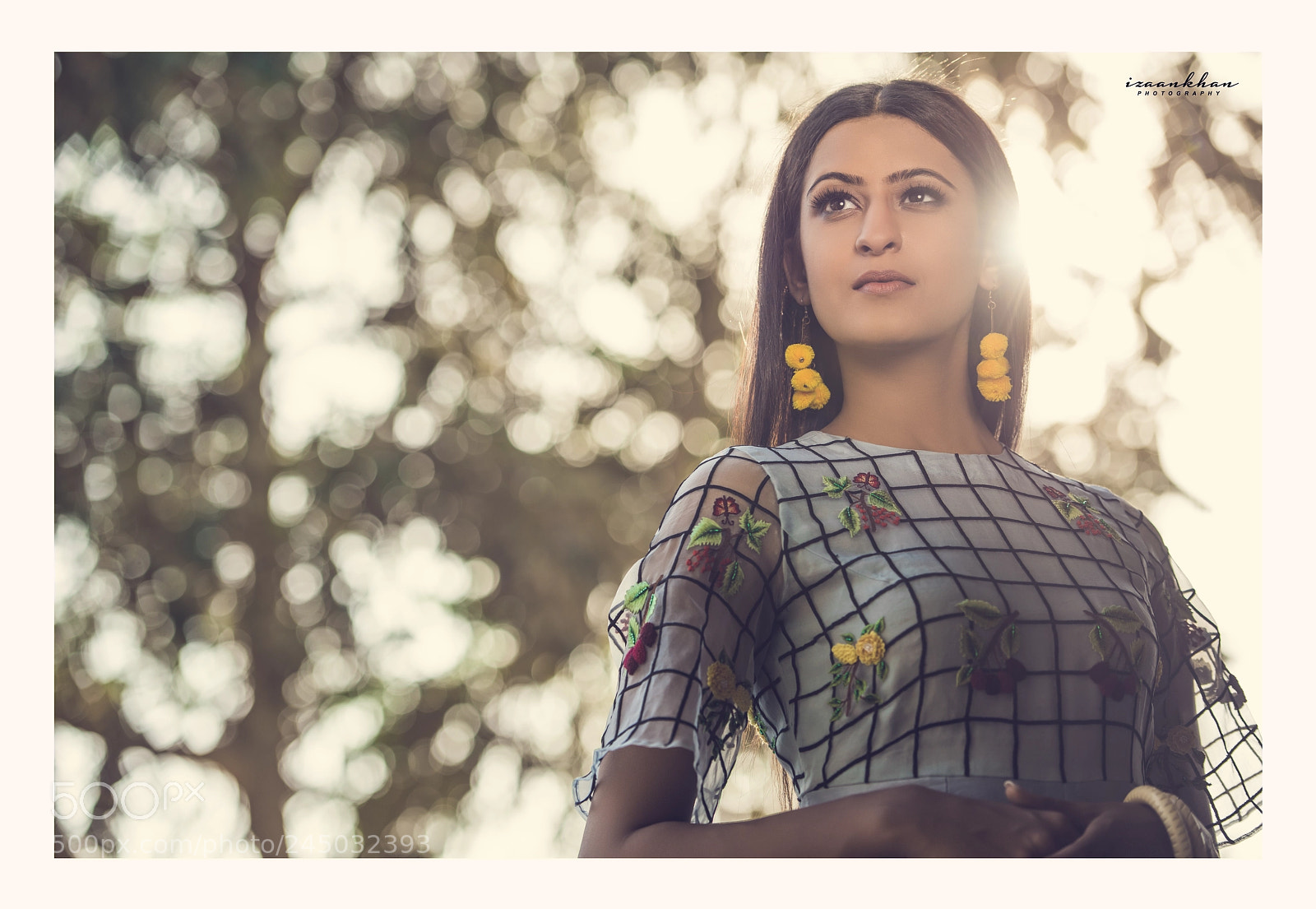 Nikon D810 sample photo. Girl with flaire. photography