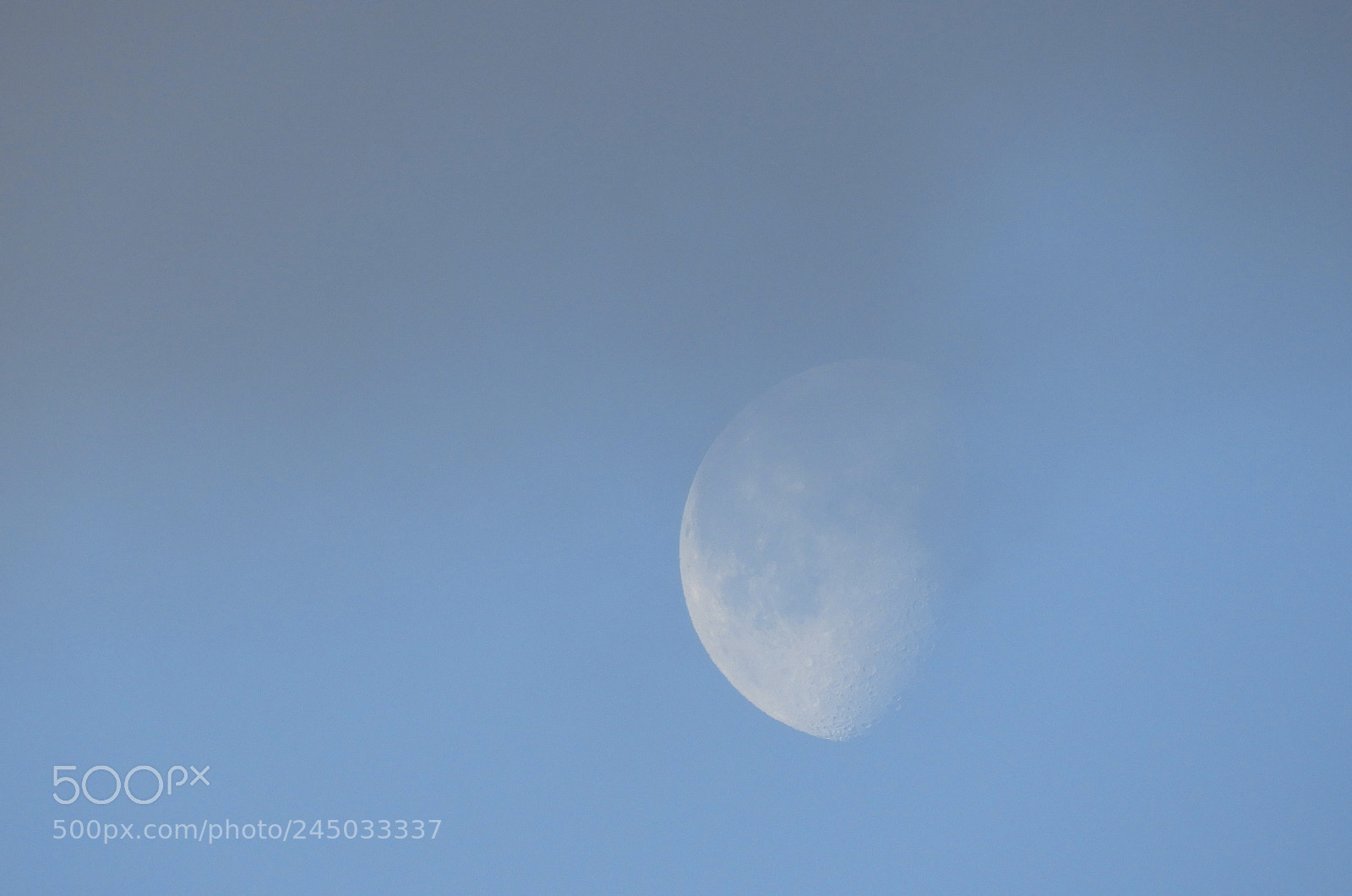 Nikon Coolpix B700 sample photo. Moon with clouds photography