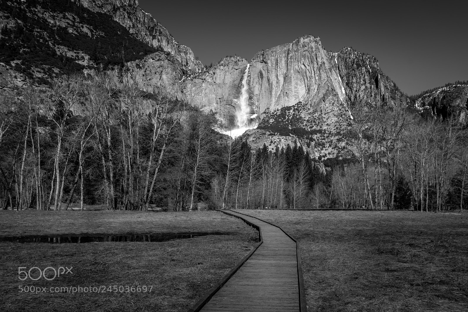Sony a7R sample photo. Yosemite falls photography