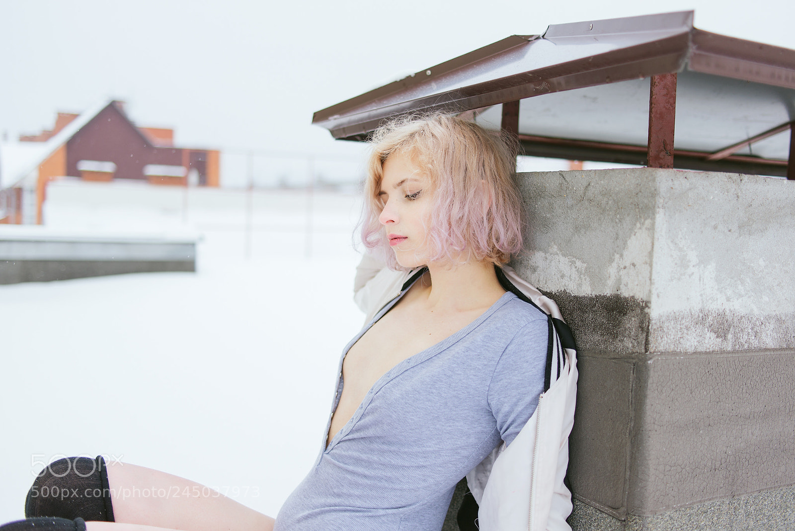 Nikon D610 sample photo. Snow photography