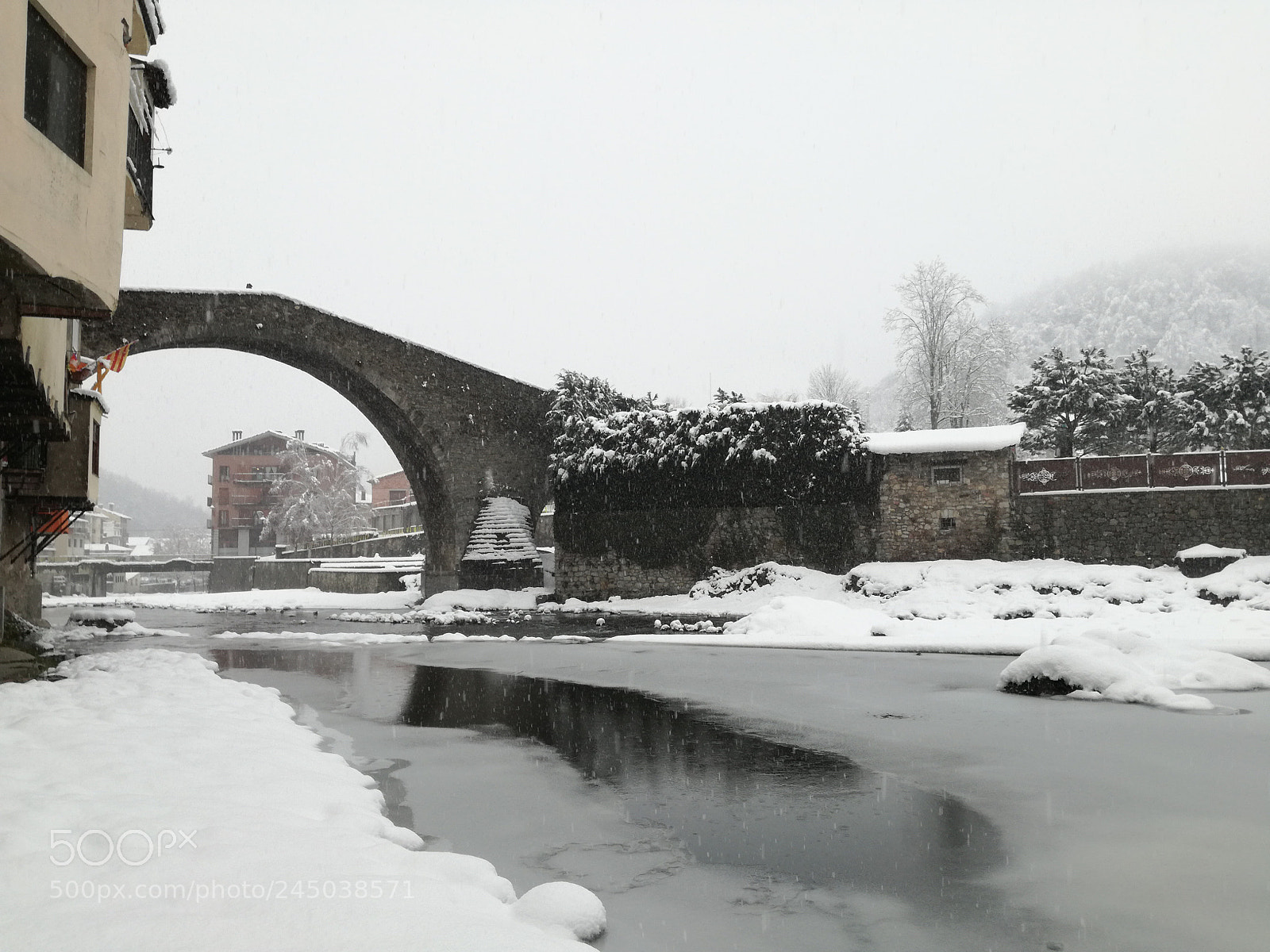 HUAWEI P9 LITE sample photo. Winter landscape photography
