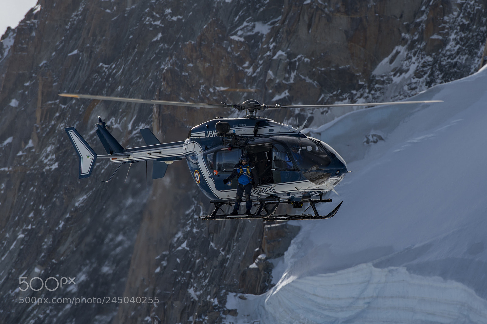 Nikon D850 sample photo. Eurocopter ec145, chamonix, france photography
