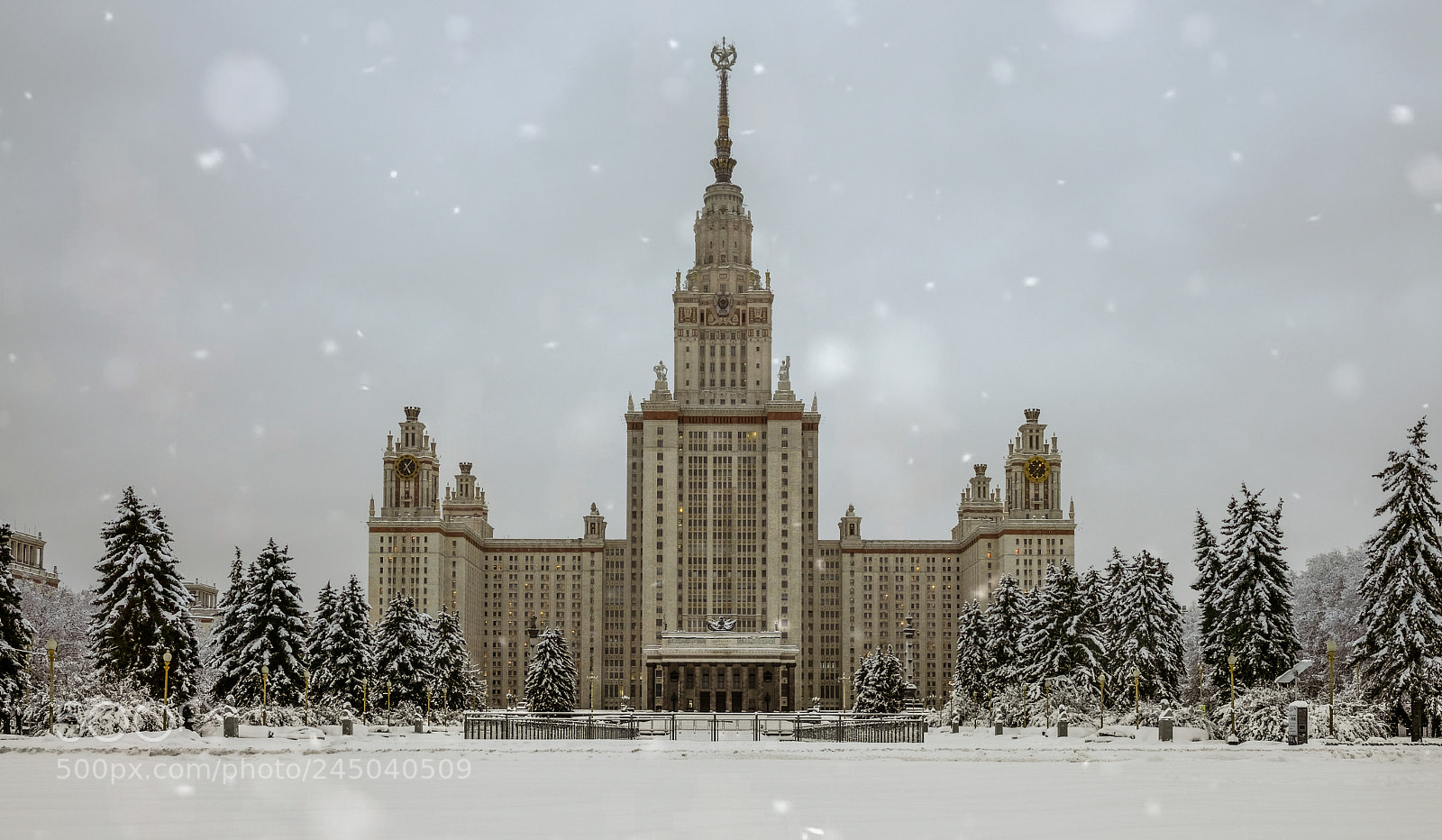 Fujifilm X-T20 sample photo. Moscow state university photography