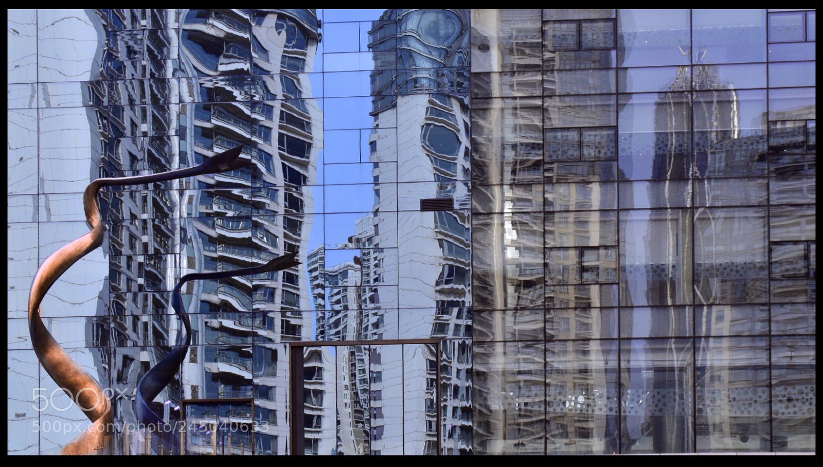 Nikon D5500 sample photo. Reflection photography