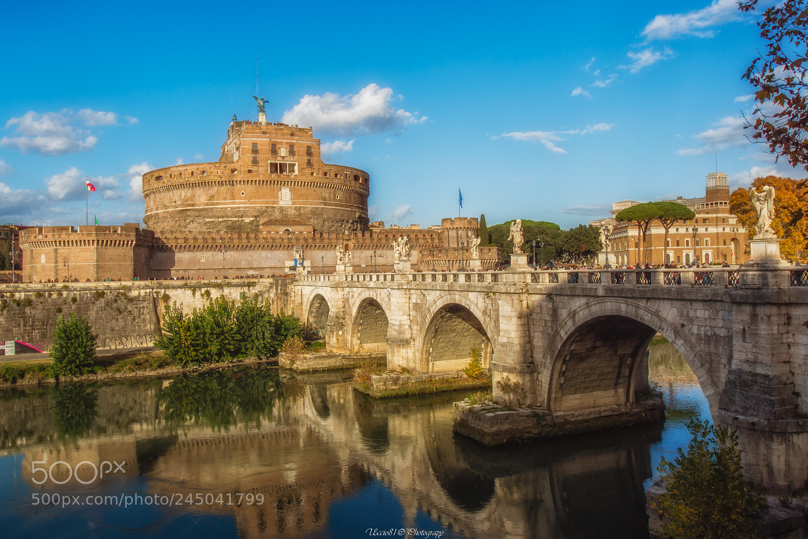 Sony SLT-A68 sample photo. Castel sant'angelo - roma photography