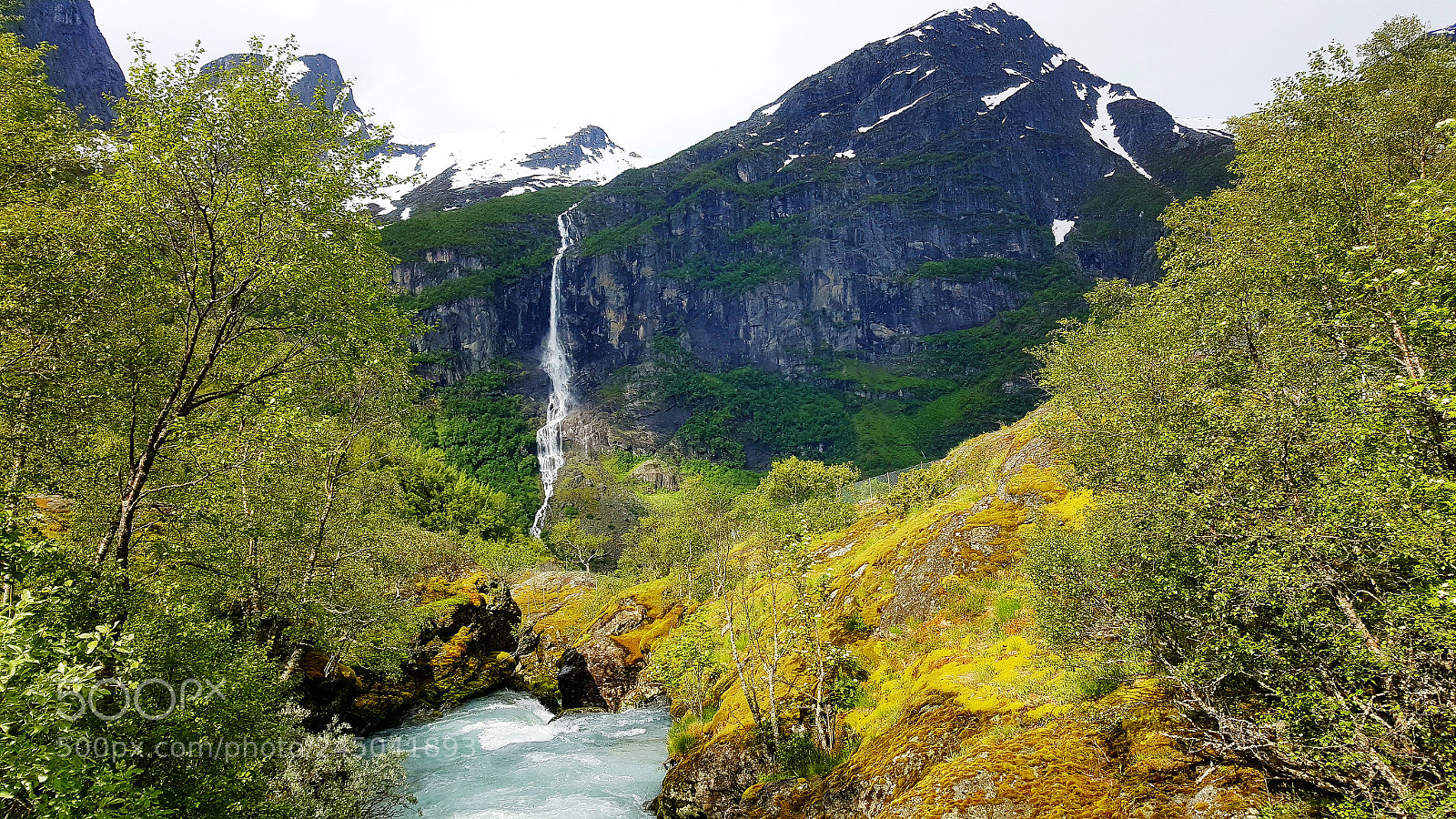 Samsung Galaxy S6 sample photo. Briksdalsbre norway photography