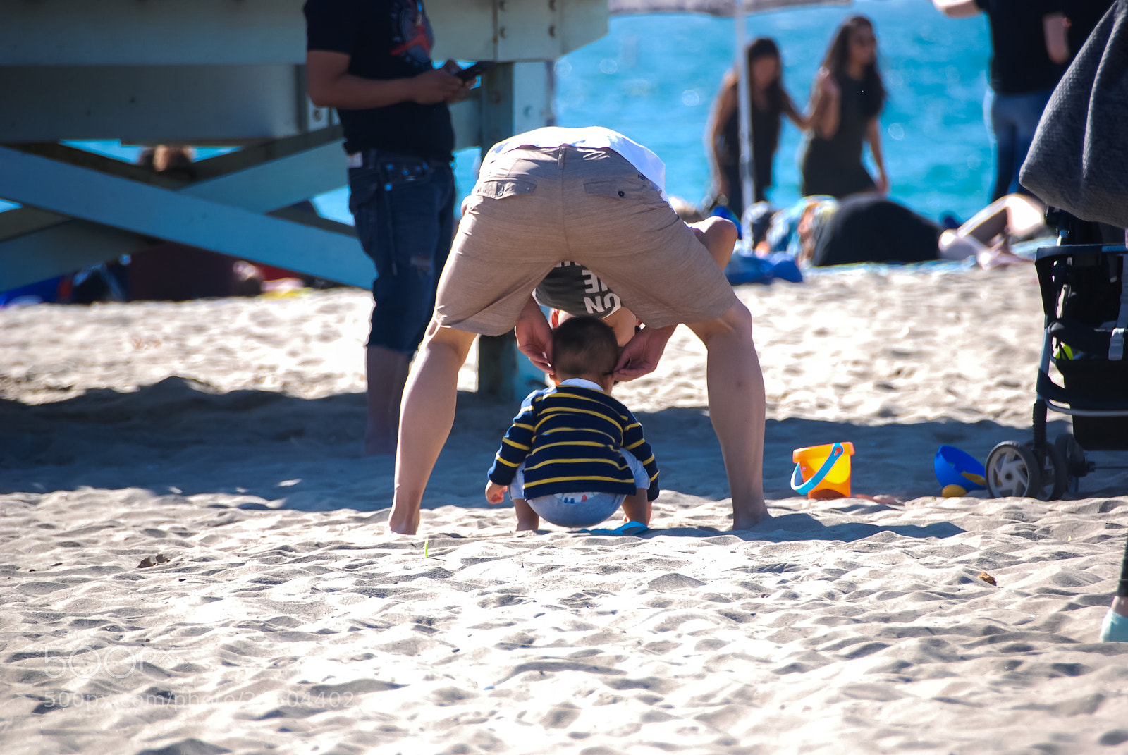 Nikon D80 sample photo. Dad and son edited photography