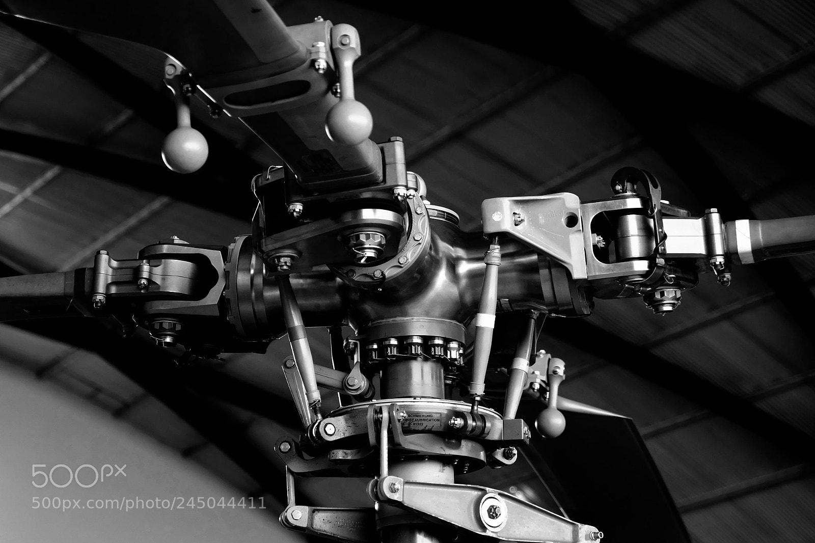 Fujifilm X-T20 sample photo. Swashplate of bo-105 photography