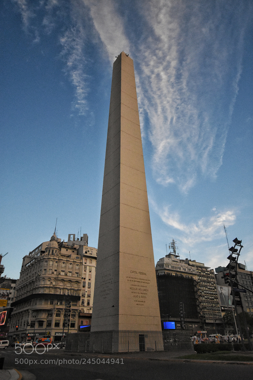 Nikon D7200 sample photo. Obelisco - diagonal norte photography