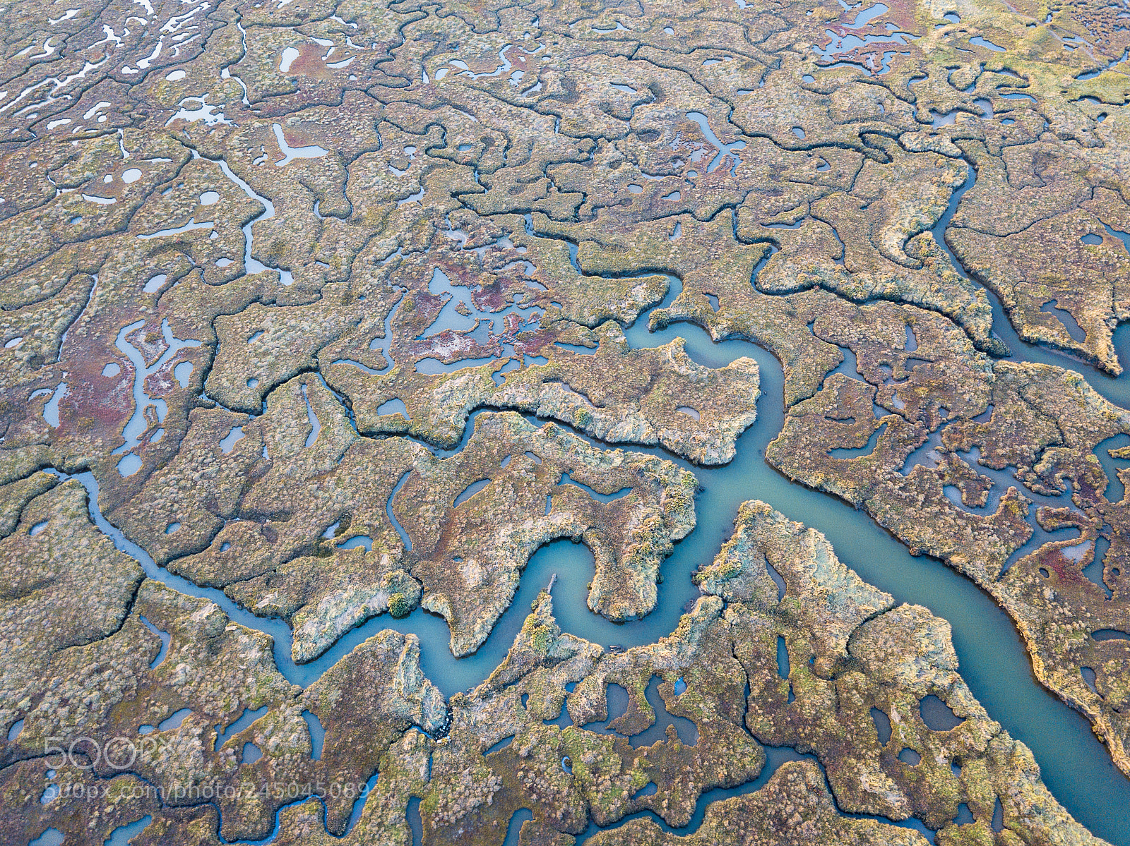 DJI FC220 sample photo. Stiffkey salt marshes #2 photography