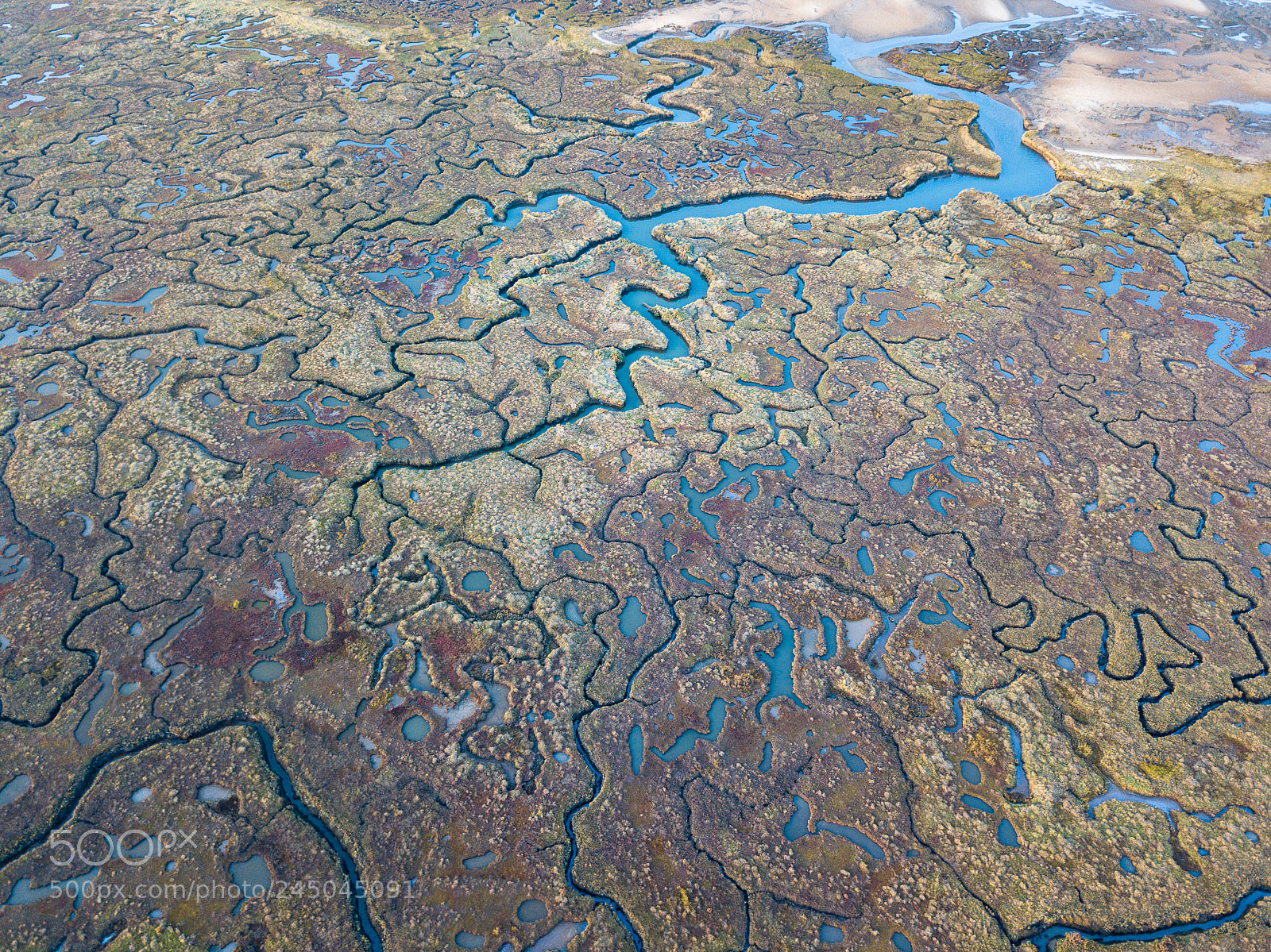 DJI FC220 sample photo. Stiffkey salt marshes #1 photography