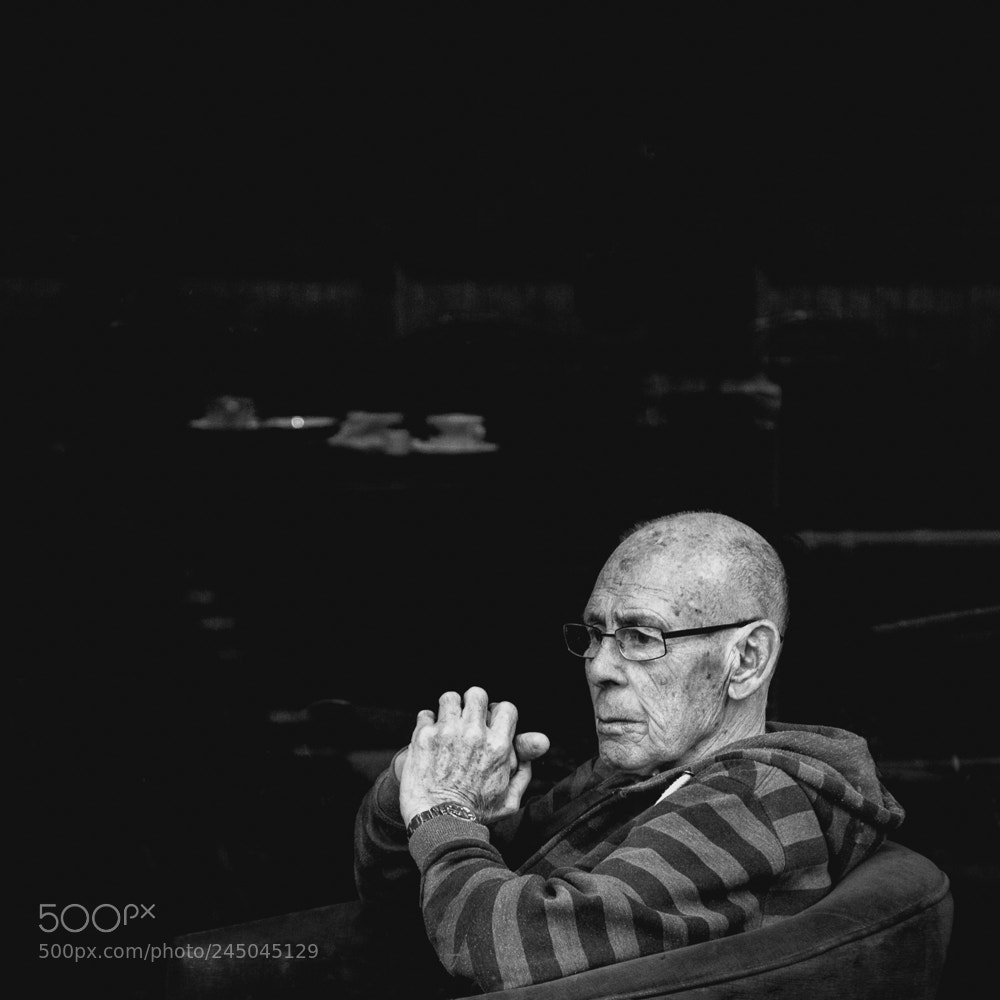 Nikon D5600 sample photo. Pensive man photography