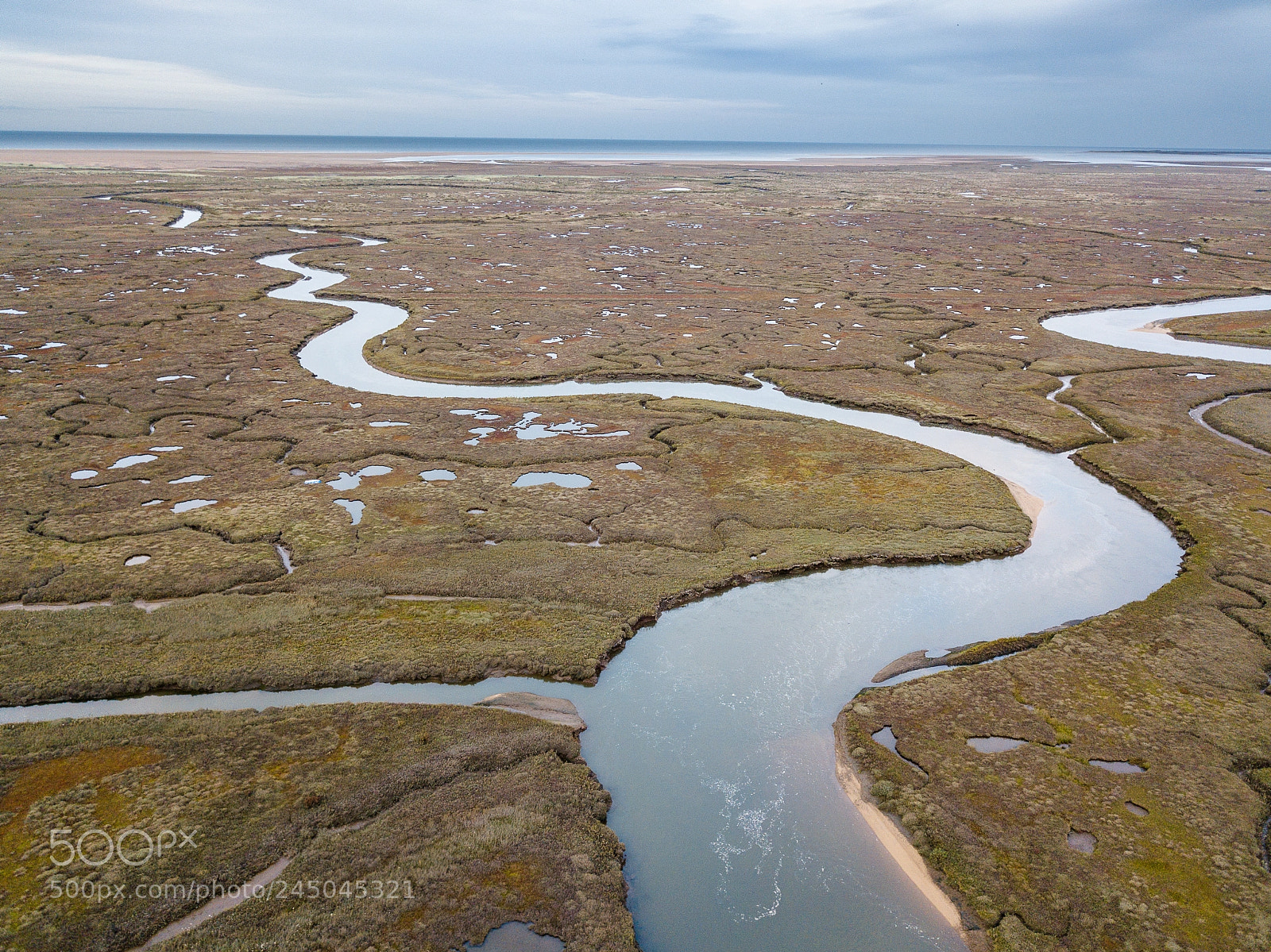 DJI FC220 sample photo. Well salt marshes #1 photography