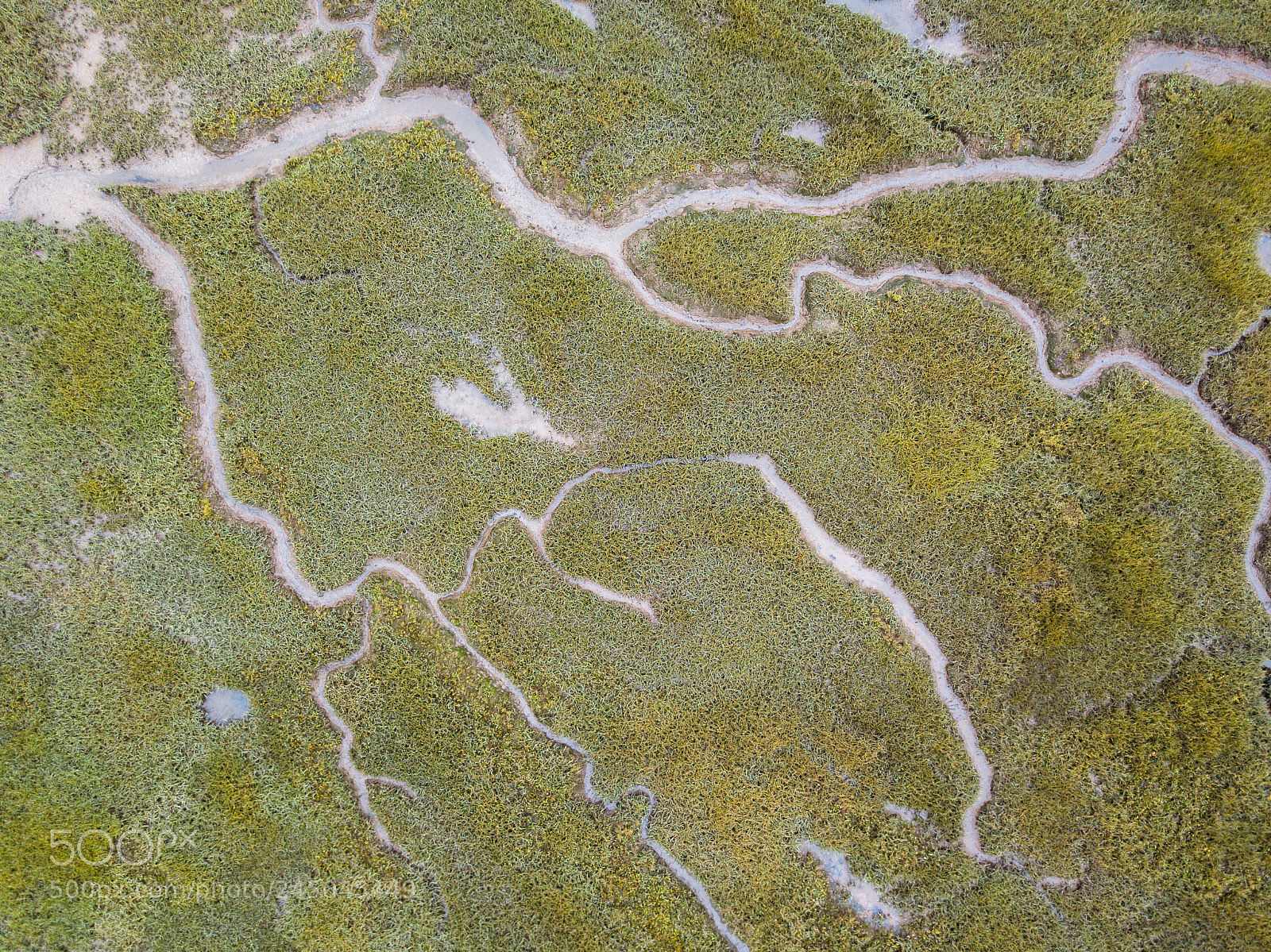 DJI FC220 sample photo. Brancaster beach salt marshes #2 photography