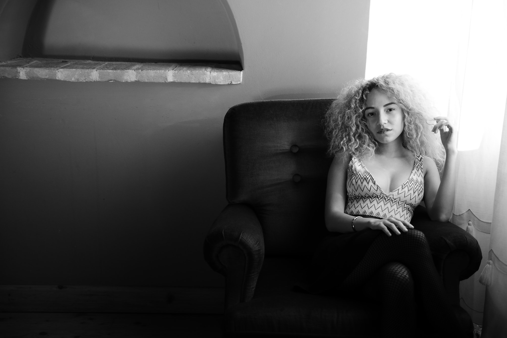 Nikon D7100 sample photo. Mimì - chair photography