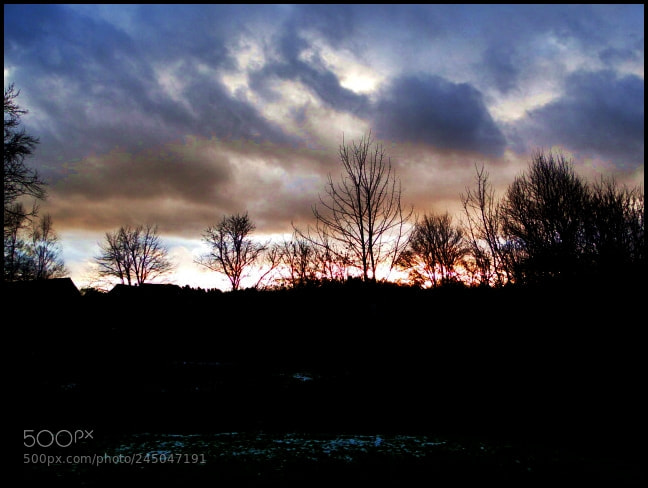 Sony Cyber-shot DSC-HX1 sample photo. Sonnenuntergang photography