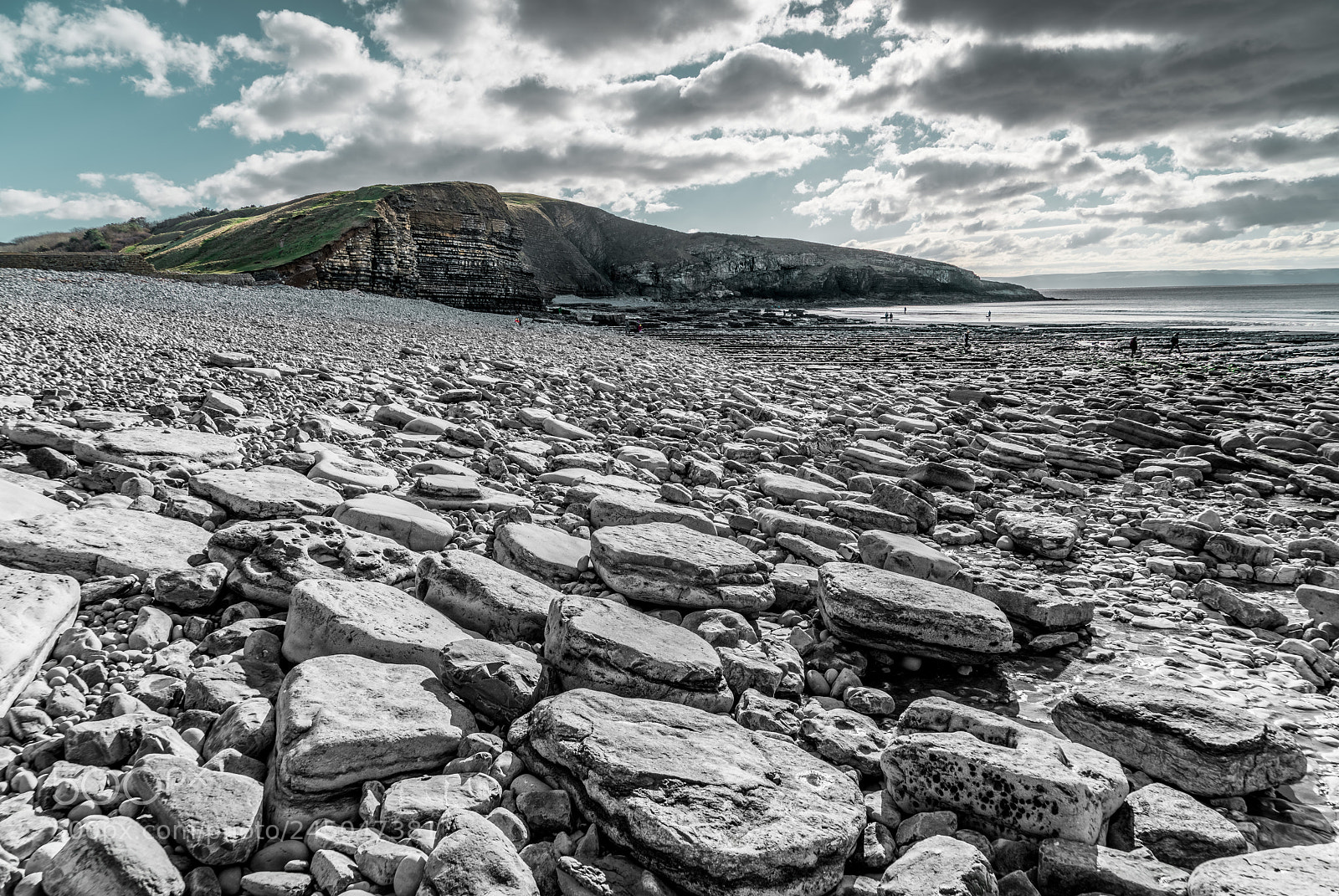 Sony a7R II sample photo. Southerndown beach photography