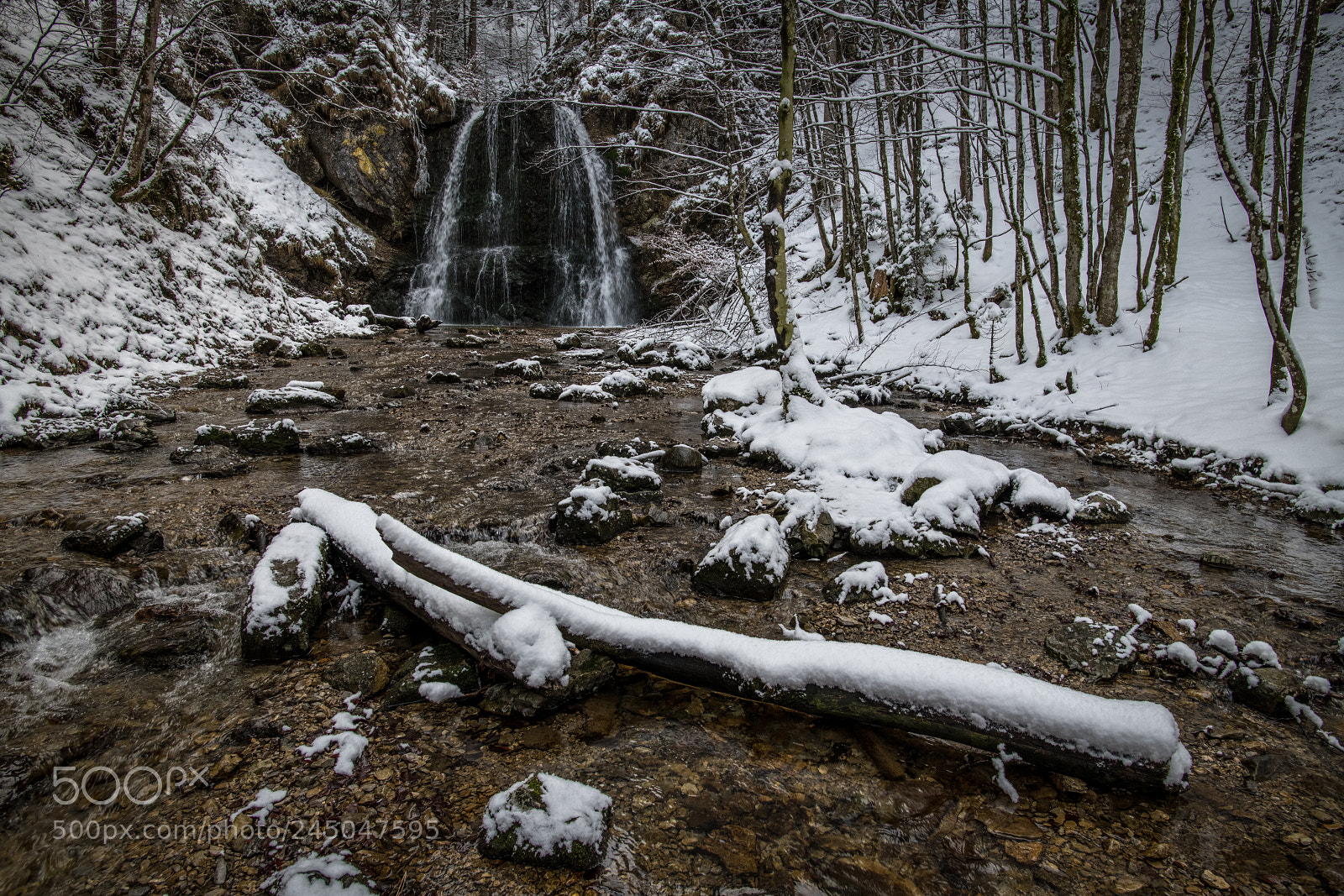 Nikon D850 sample photo. Waterfall photography