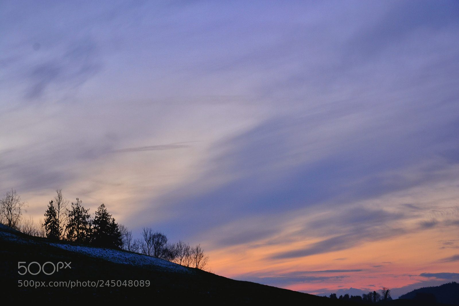 Nikon D7100 sample photo. Winter sunset photography