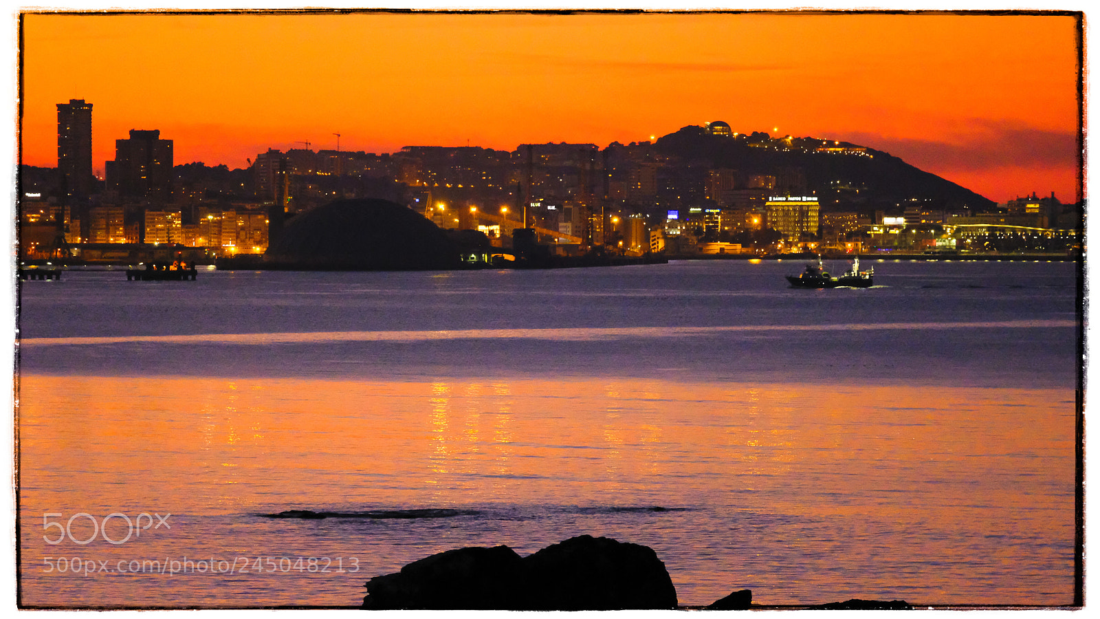 Fujifilm X-T2 sample photo. Orange sunset photography