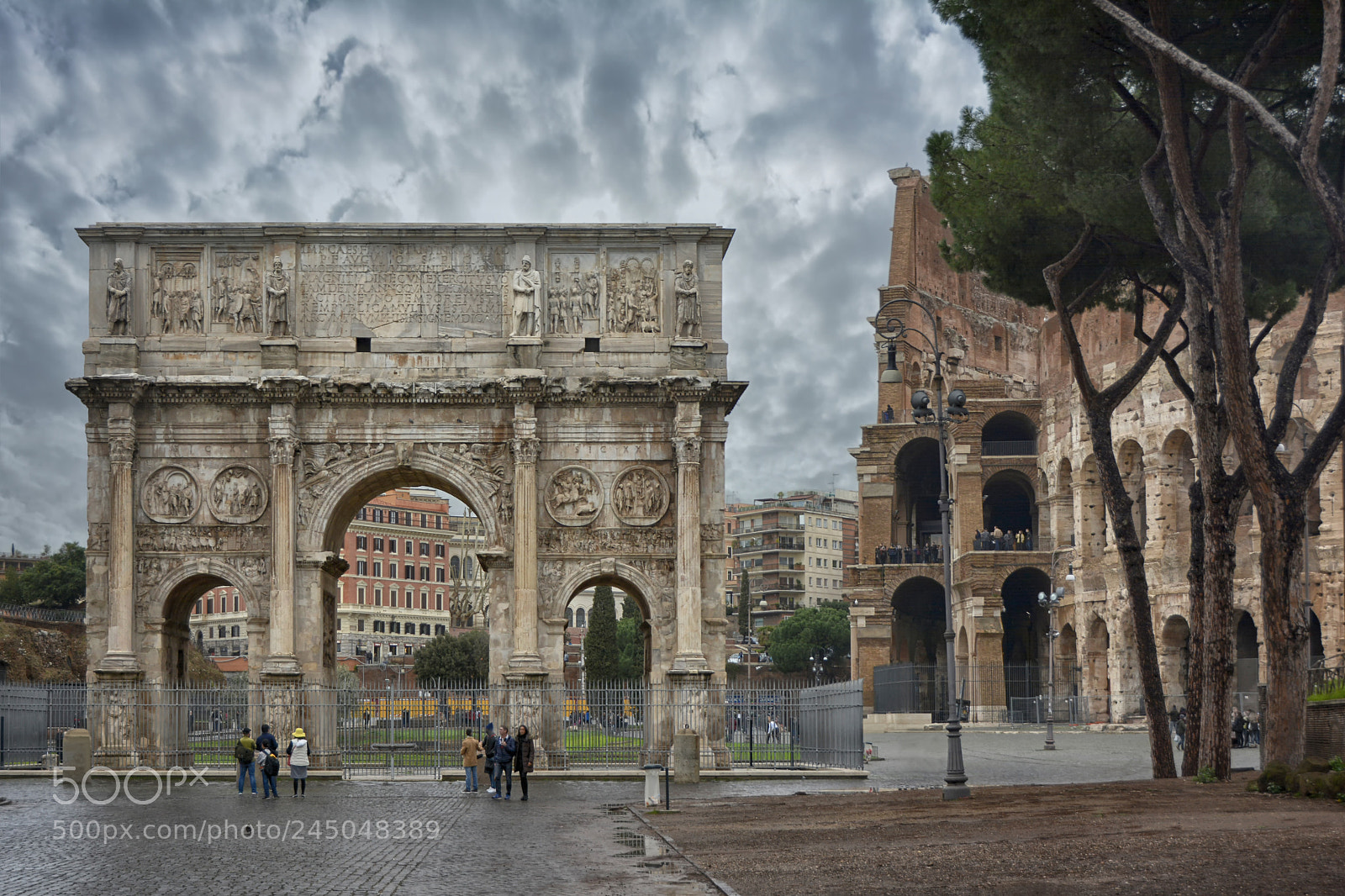 Nikon D7100 sample photo. The arch of constantine photography