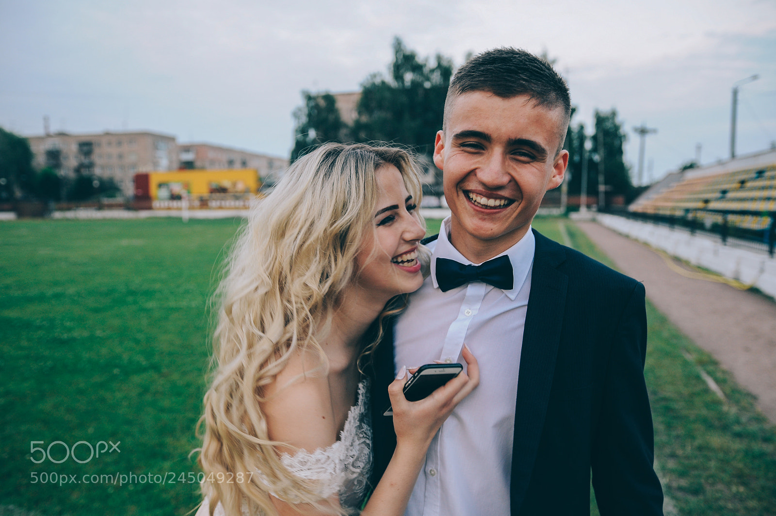 Nikon D90 sample photo. Prom couple photography