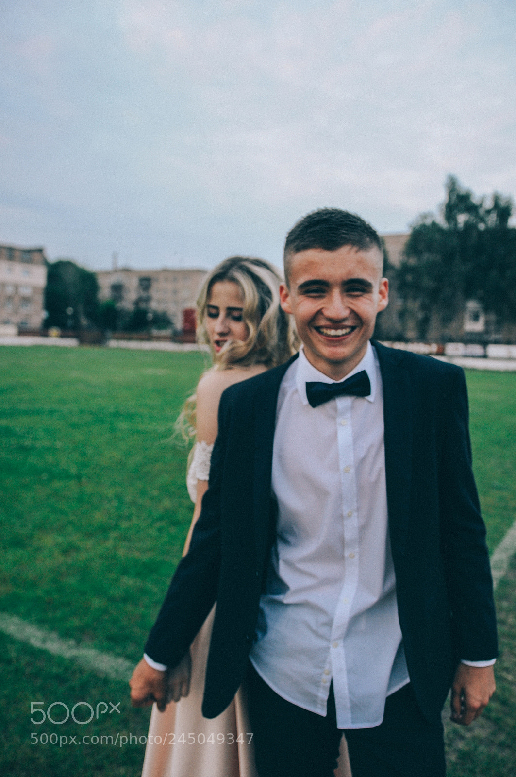 Nikon D90 sample photo. Prom couple photography