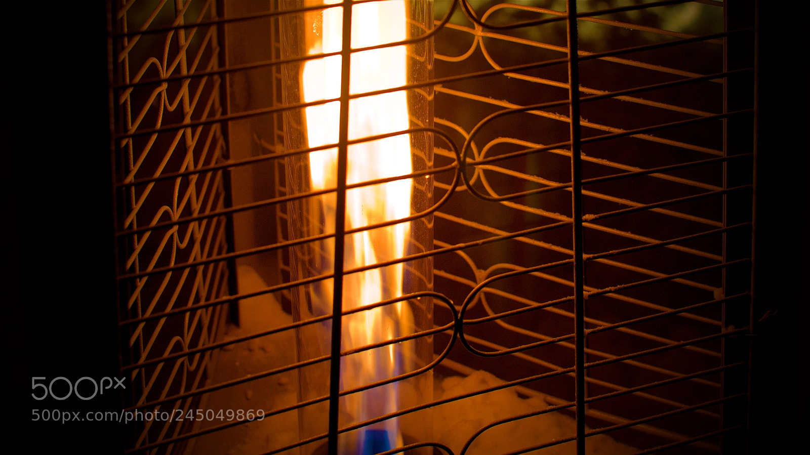 Nikon D5100 sample photo. Fire photography