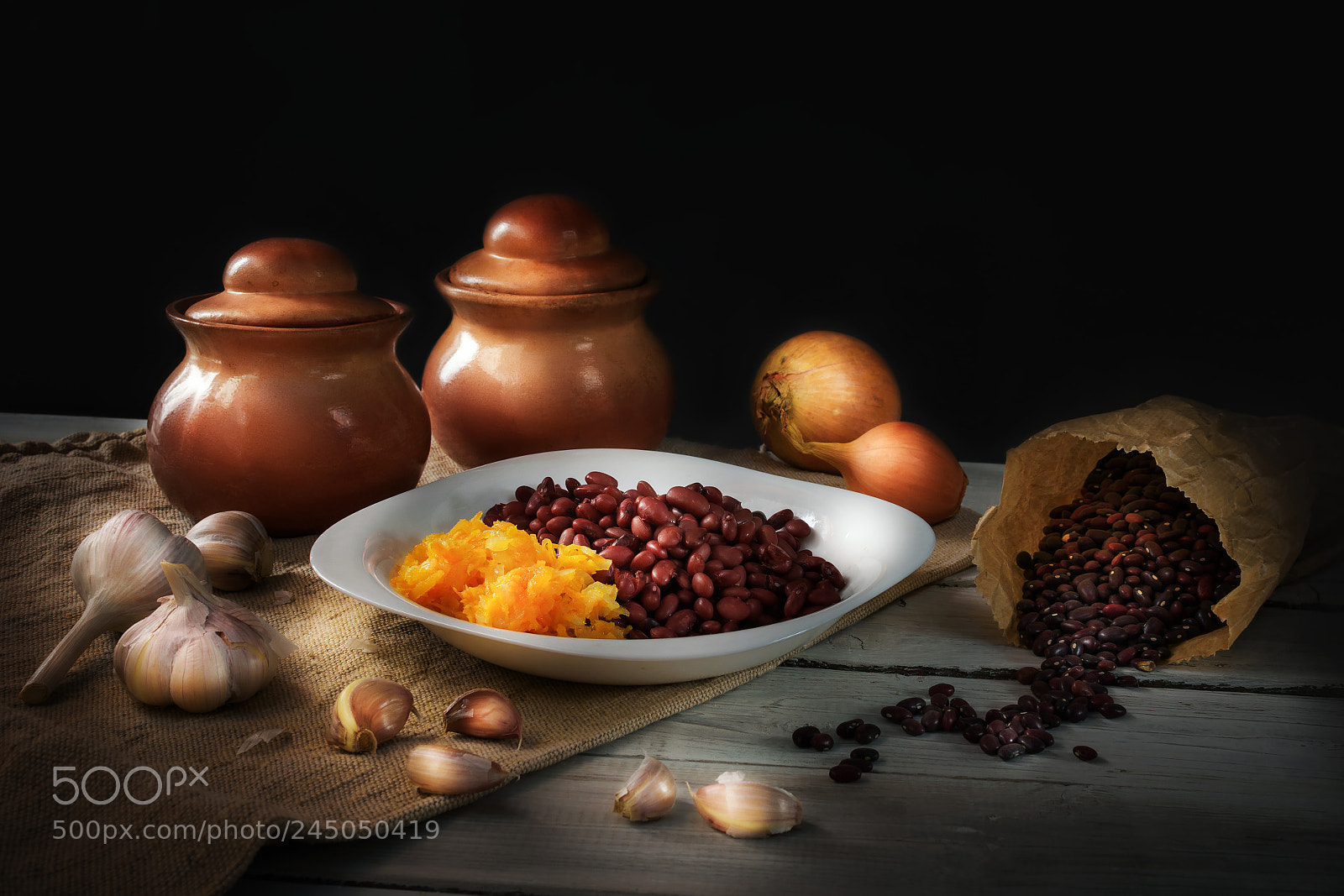Nikon D7200 sample photo. Stewed beans with carrots photography