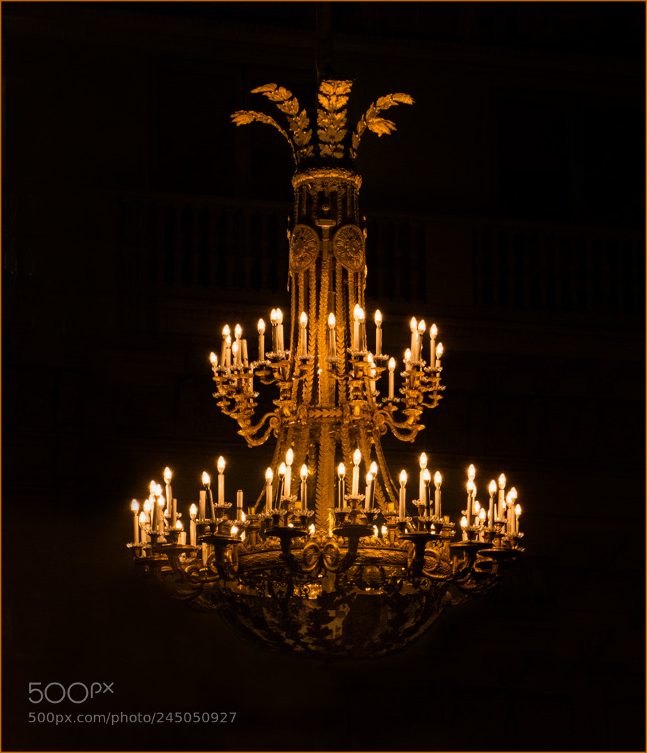 Nikon D5200 sample photo. The chandelier photography