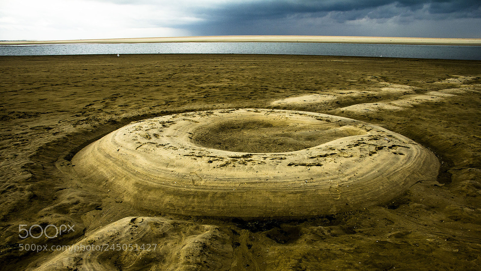 Canon EOS 60D sample photo. Ufolandeplatz im wattenmeer photography