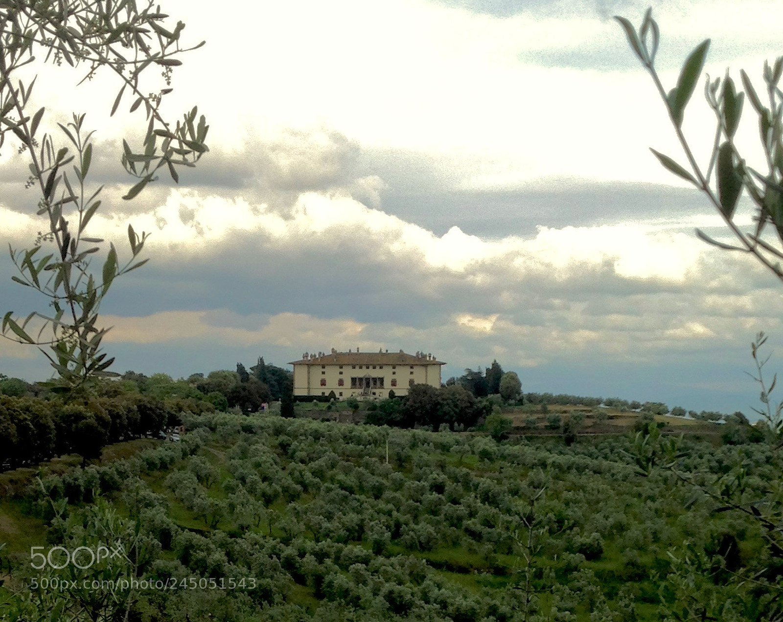 Apple iPad sample photo. Villa medicea artimino, toscana photography