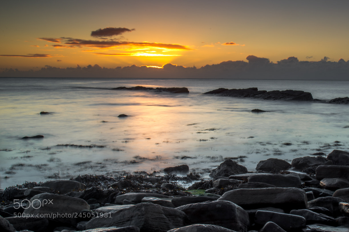 Nikon D610 sample photo. Peveril point sun rise photography