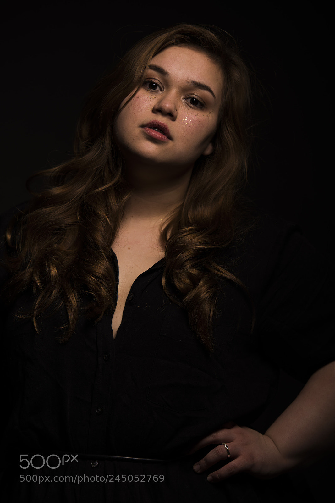 Nikon D810 sample photo. Glitter tears photography