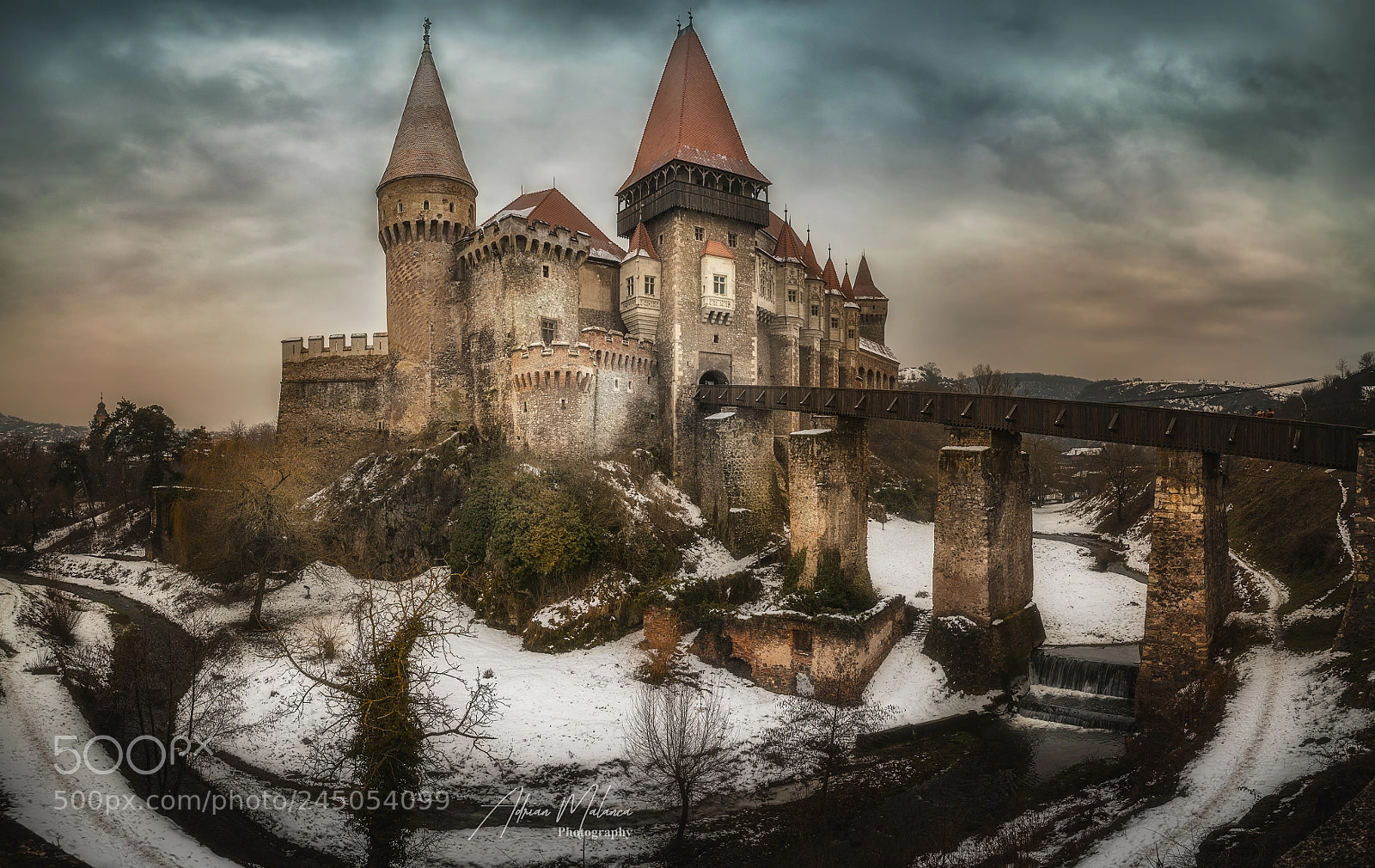 Sony a7R II sample photo. Corvinilor castle photography