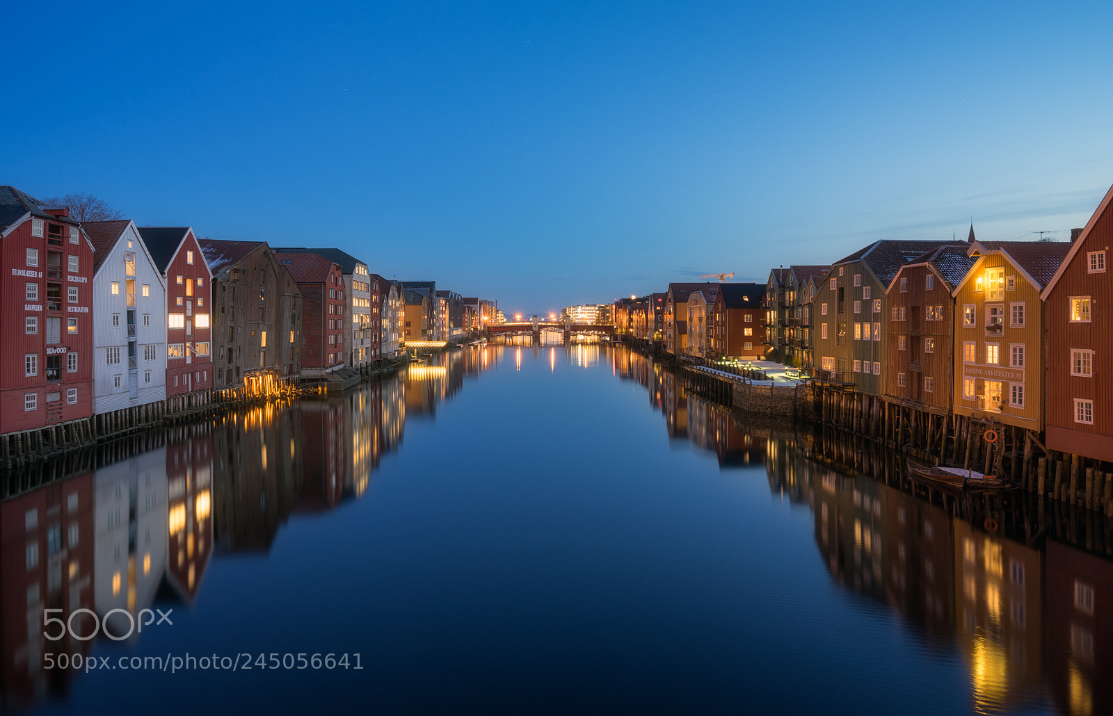 Sony a7 II sample photo. Blue hour photography