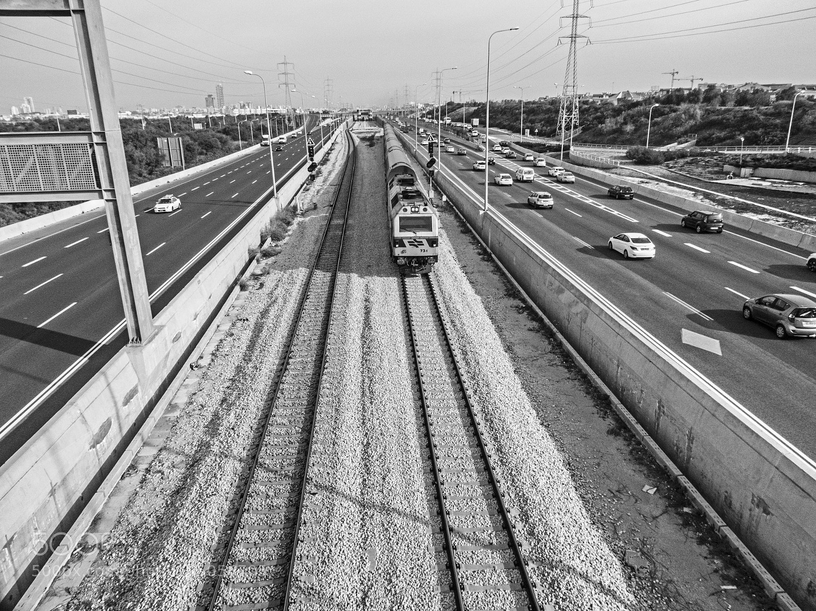 Nikon Coolpix B700 sample photo. Train from tel aviv. photography