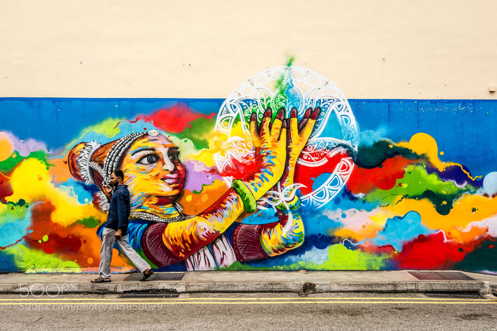 Nikon D7100 sample photo. Little india, singapore photography