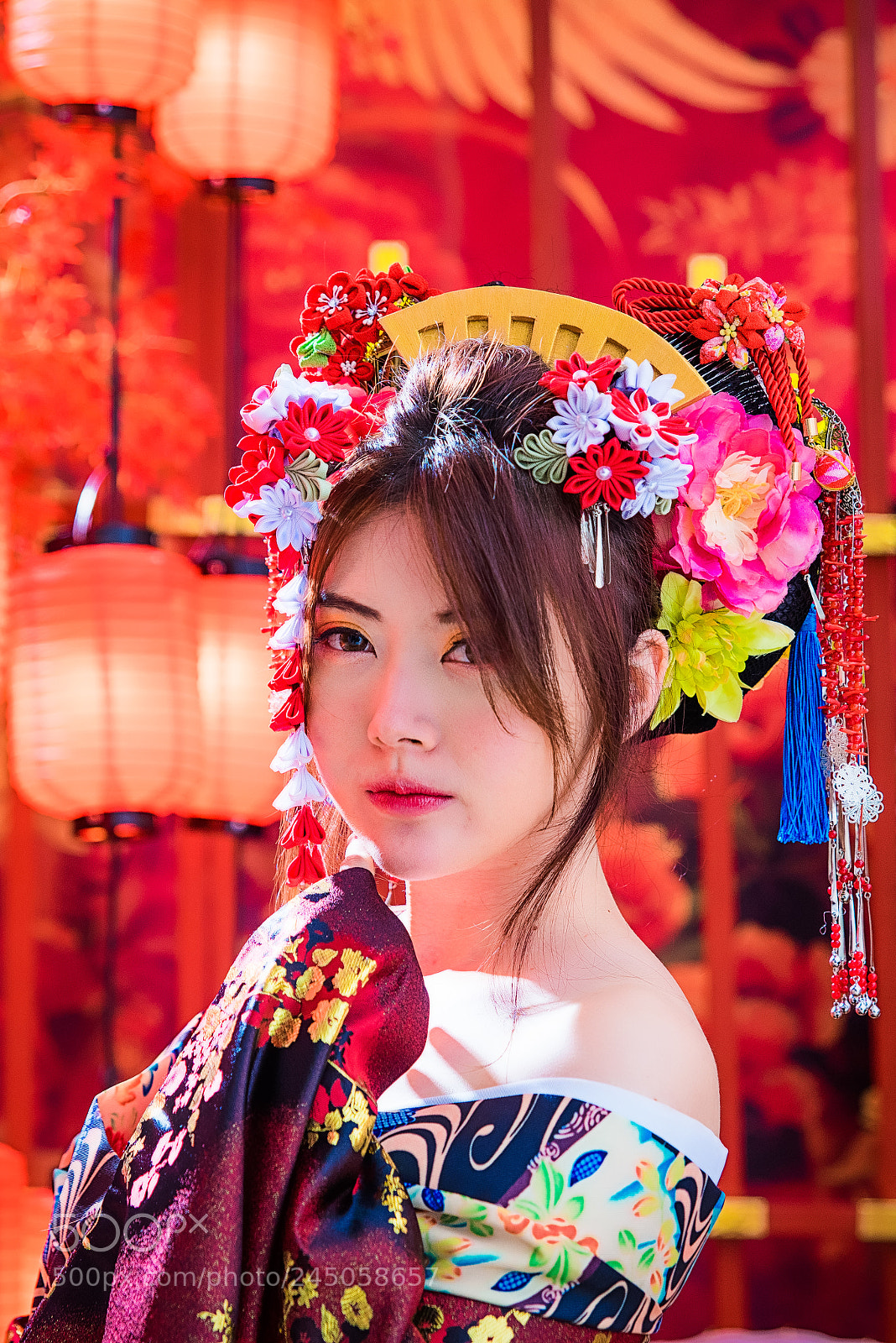Sony a7R sample photo. 花魁 photography