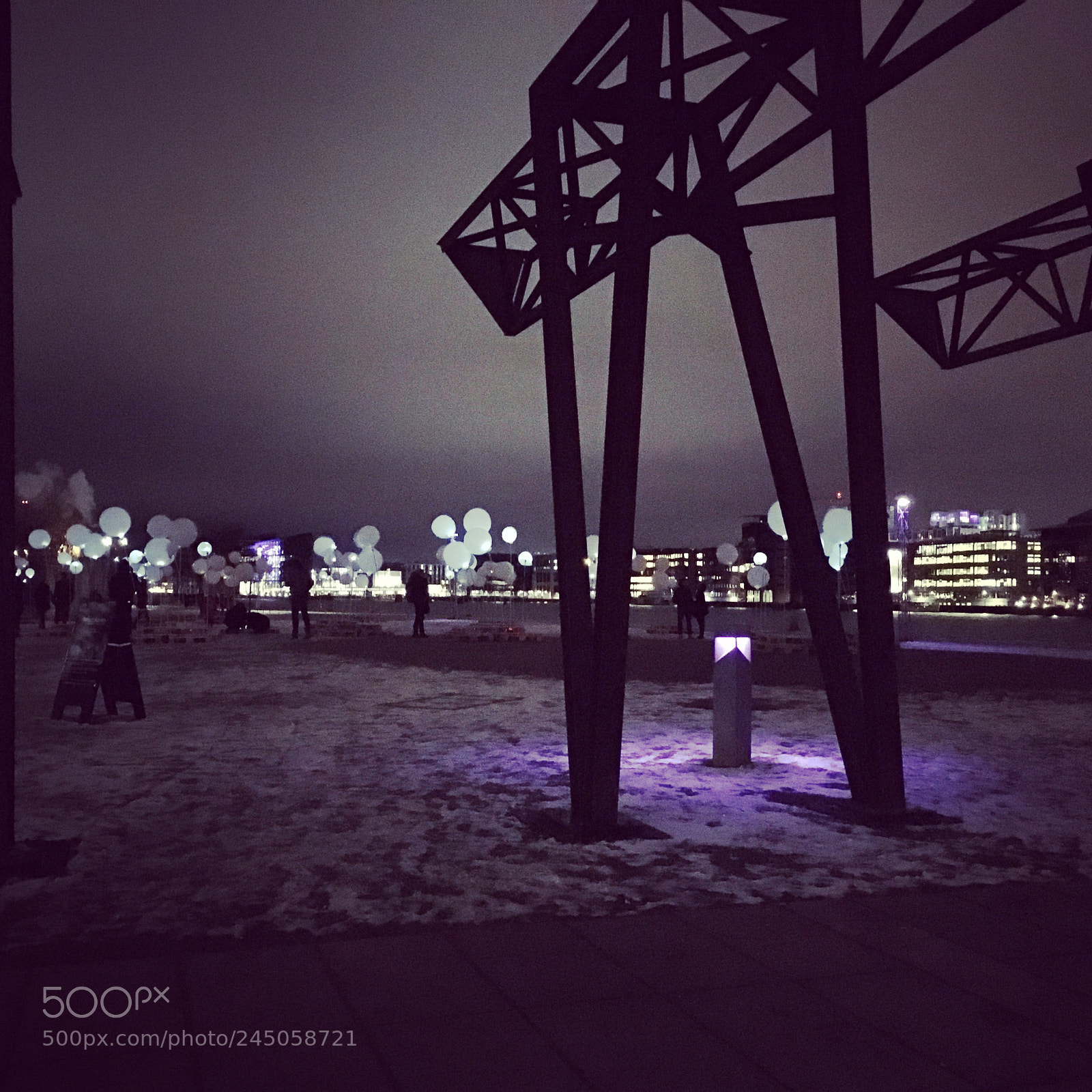 Apple iPad Pro sample photo. Copenhagen light festival photography