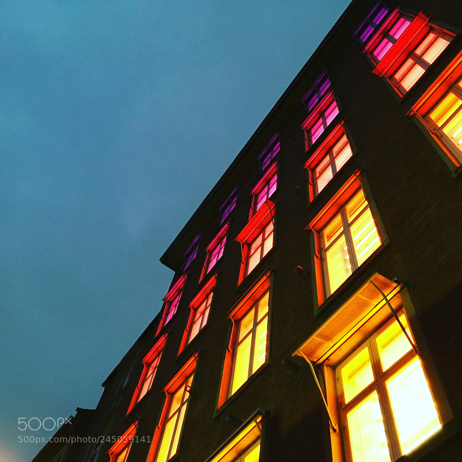Apple iPad Pro sample photo. Copenhagen light festival photography