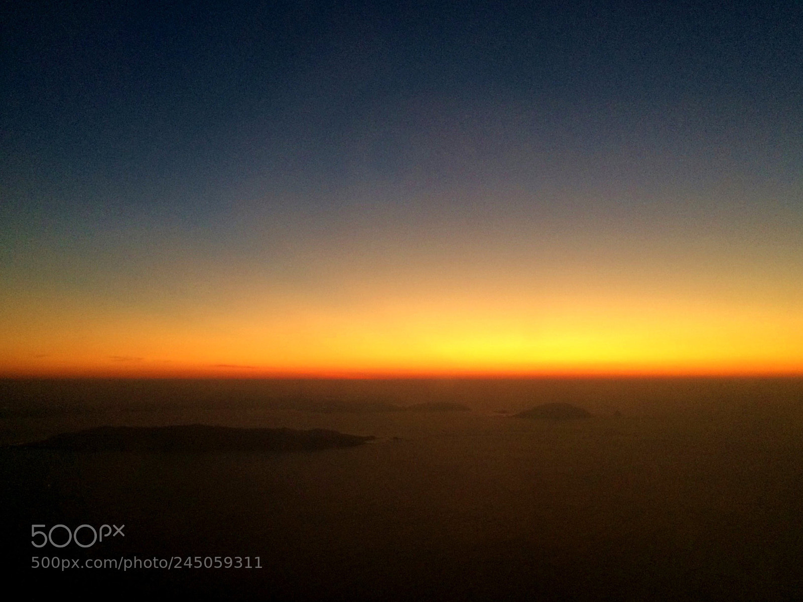 Apple iPhone 5s sample photo. Orange horizon photography