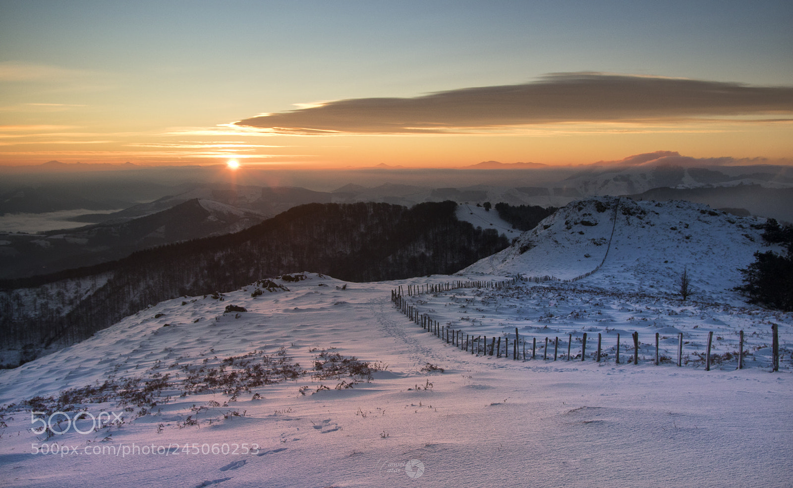 Canon EOS 7D Mark II sample photo. Cold sunrise photography