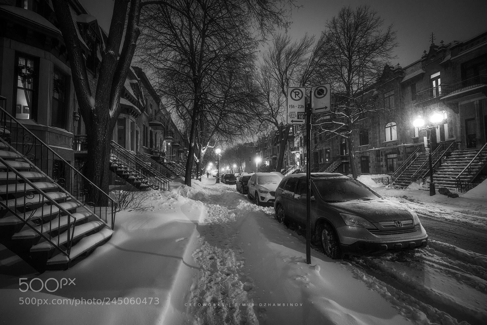 Pentax K-1 sample photo. Winter evening in downtown photography